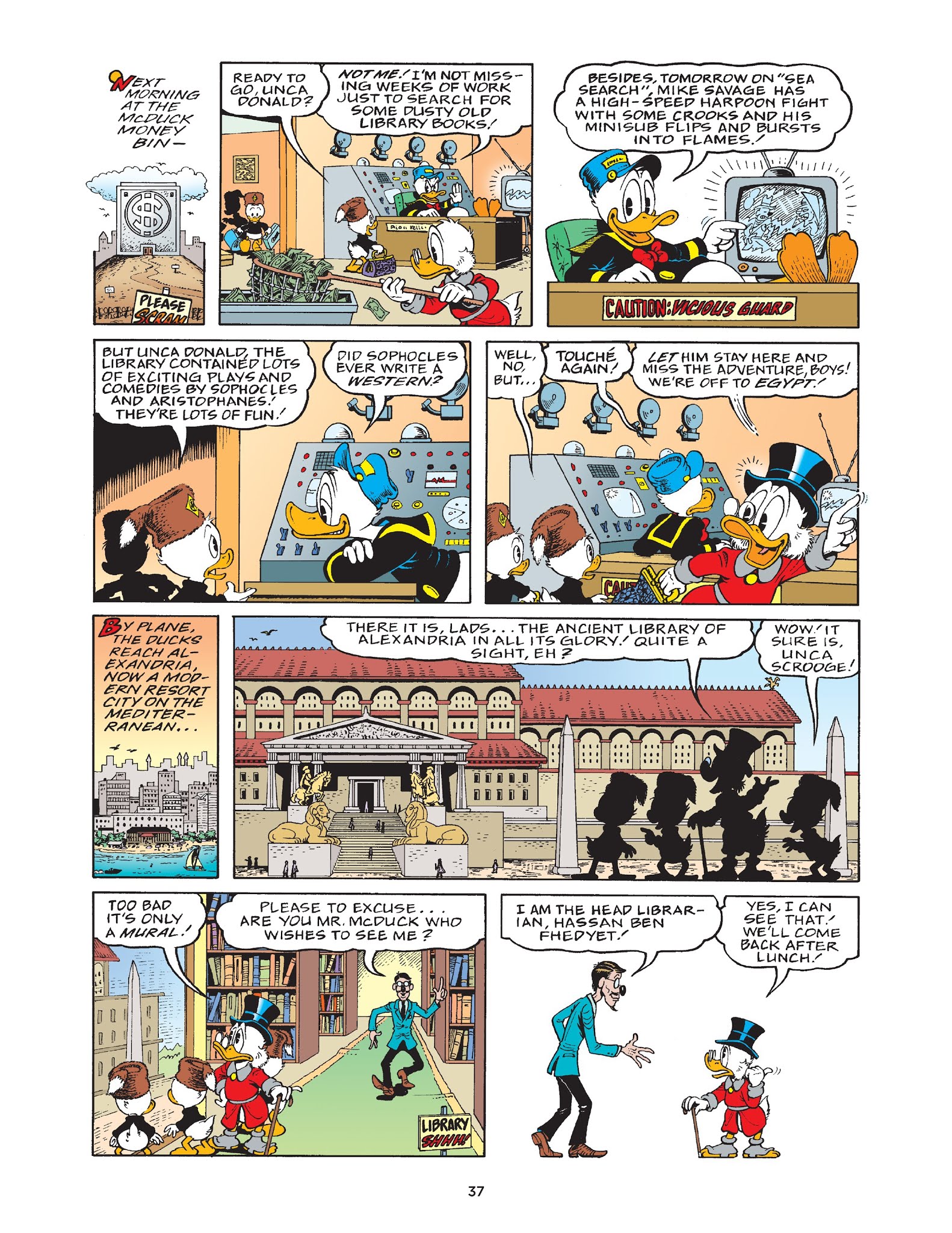 Read online Walt Disney Uncle Scrooge and Donald Duck: The Don Rosa Library comic -  Issue # TPB 5 (Part 1) - 38
