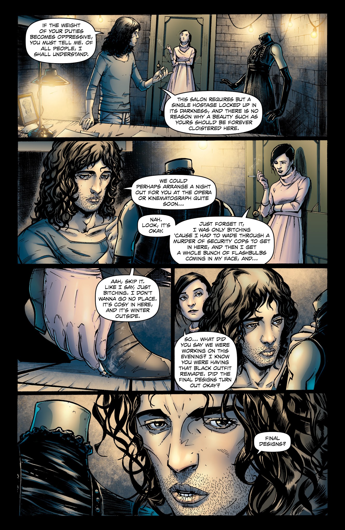 Read online Fashion Beast comic -  Issue #7 - 11