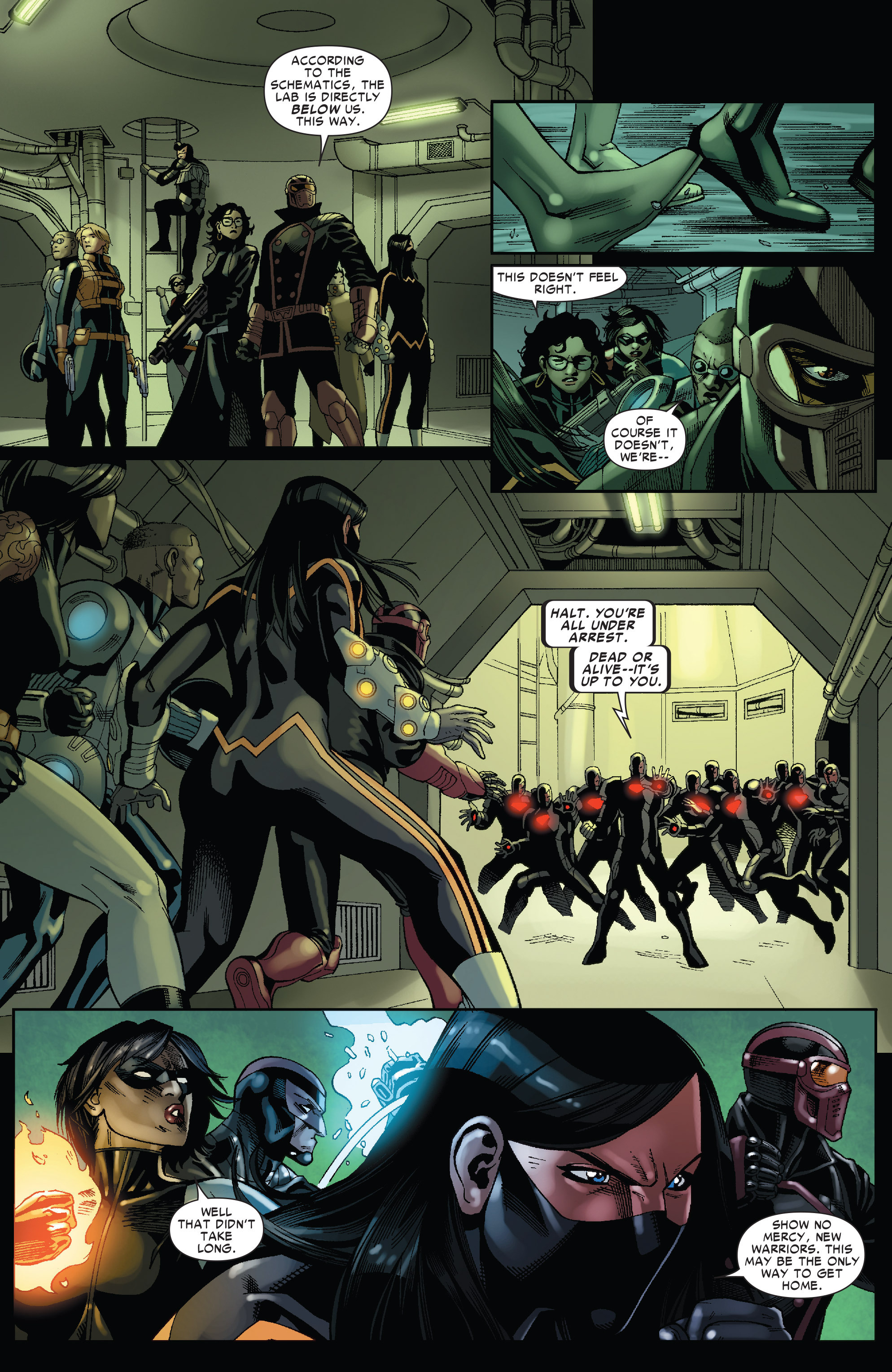 Read online New Warriors (2007) comic -  Issue #19 - 18