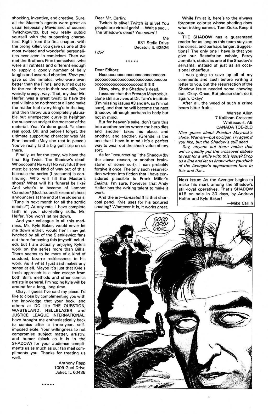 Read online The Shadow (1987) comic -  Issue #17 - 31