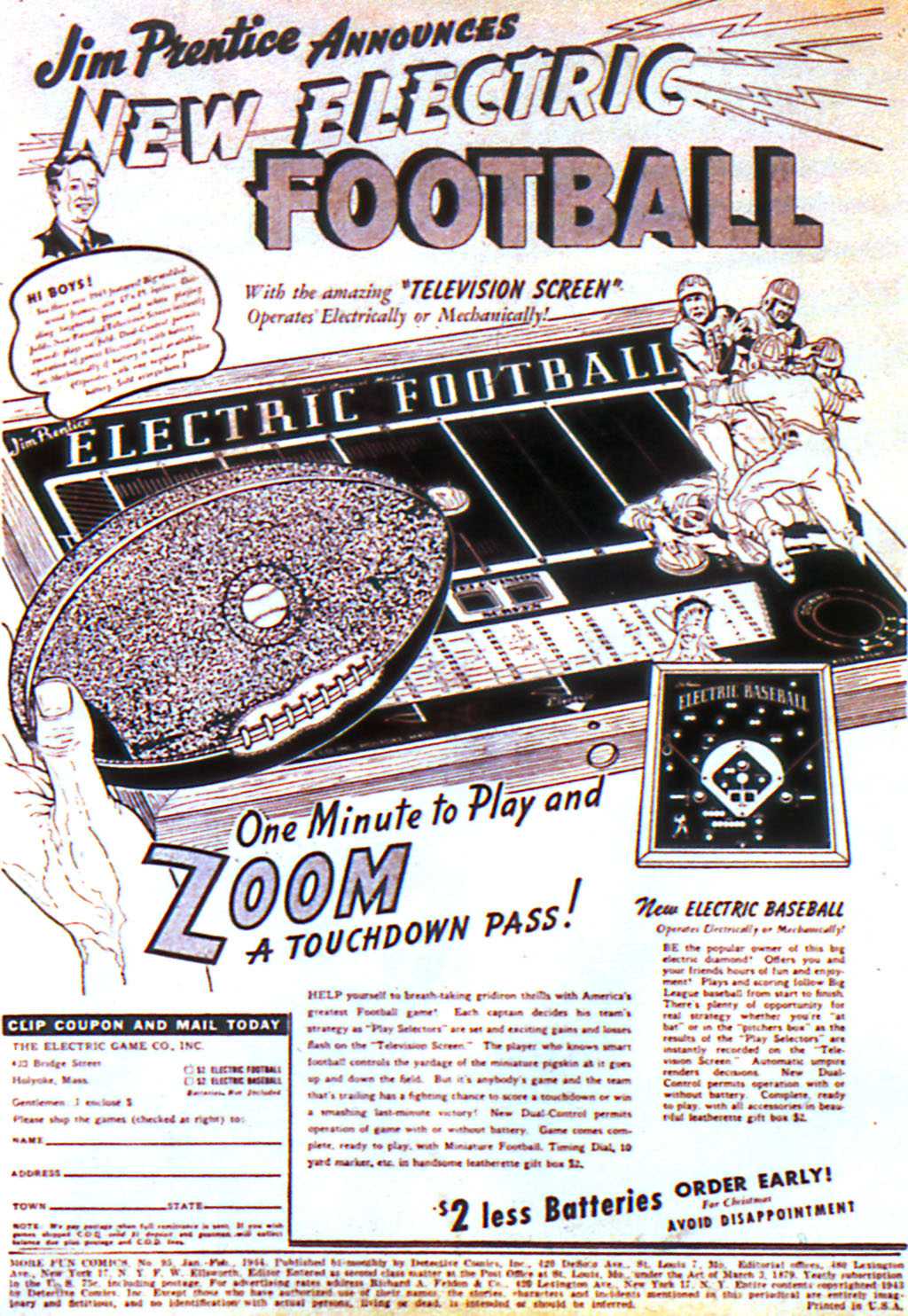 Read online More Fun Comics comic -  Issue #95 - 2