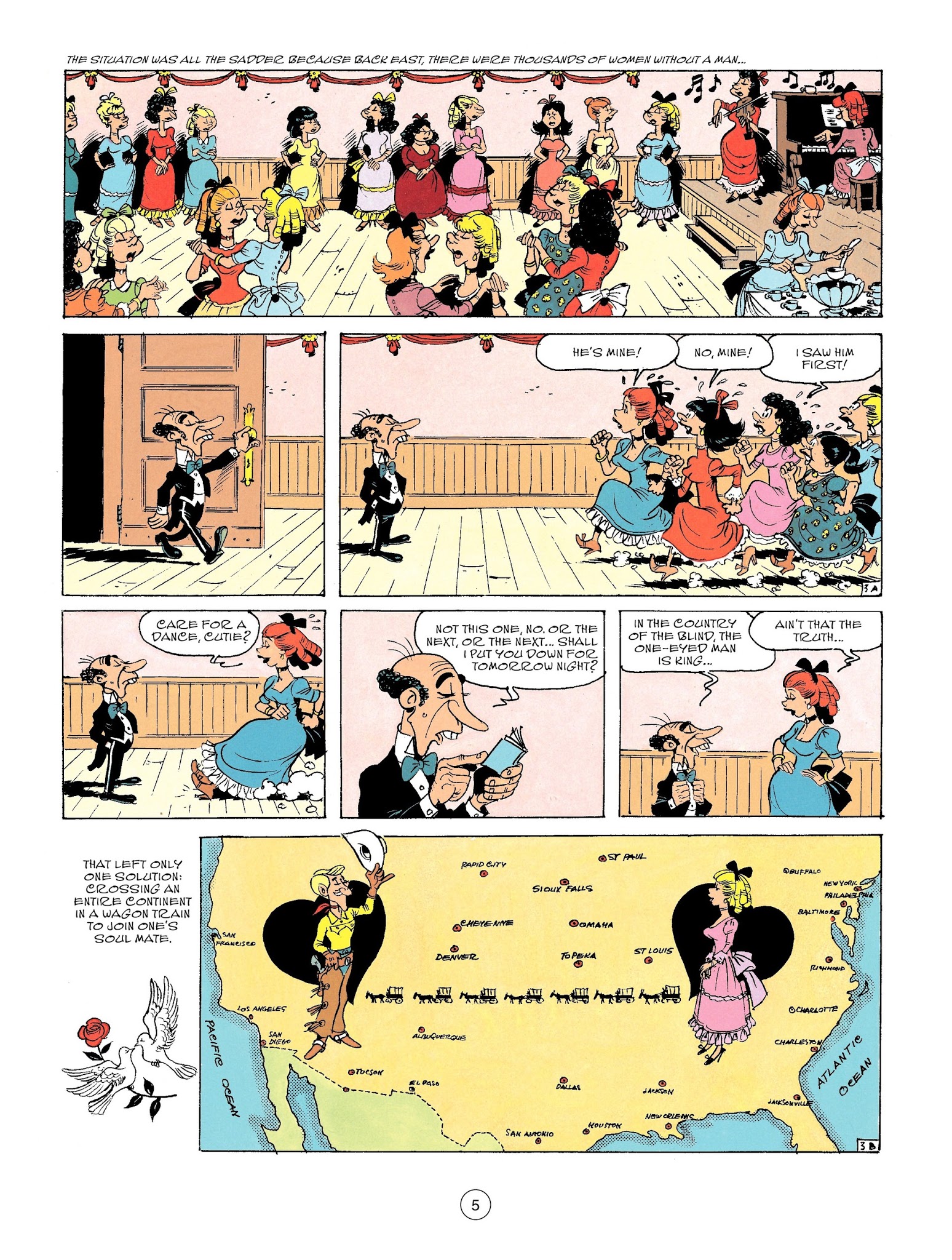 Read online A Lucky Luke Adventure comic -  Issue #59 - 7