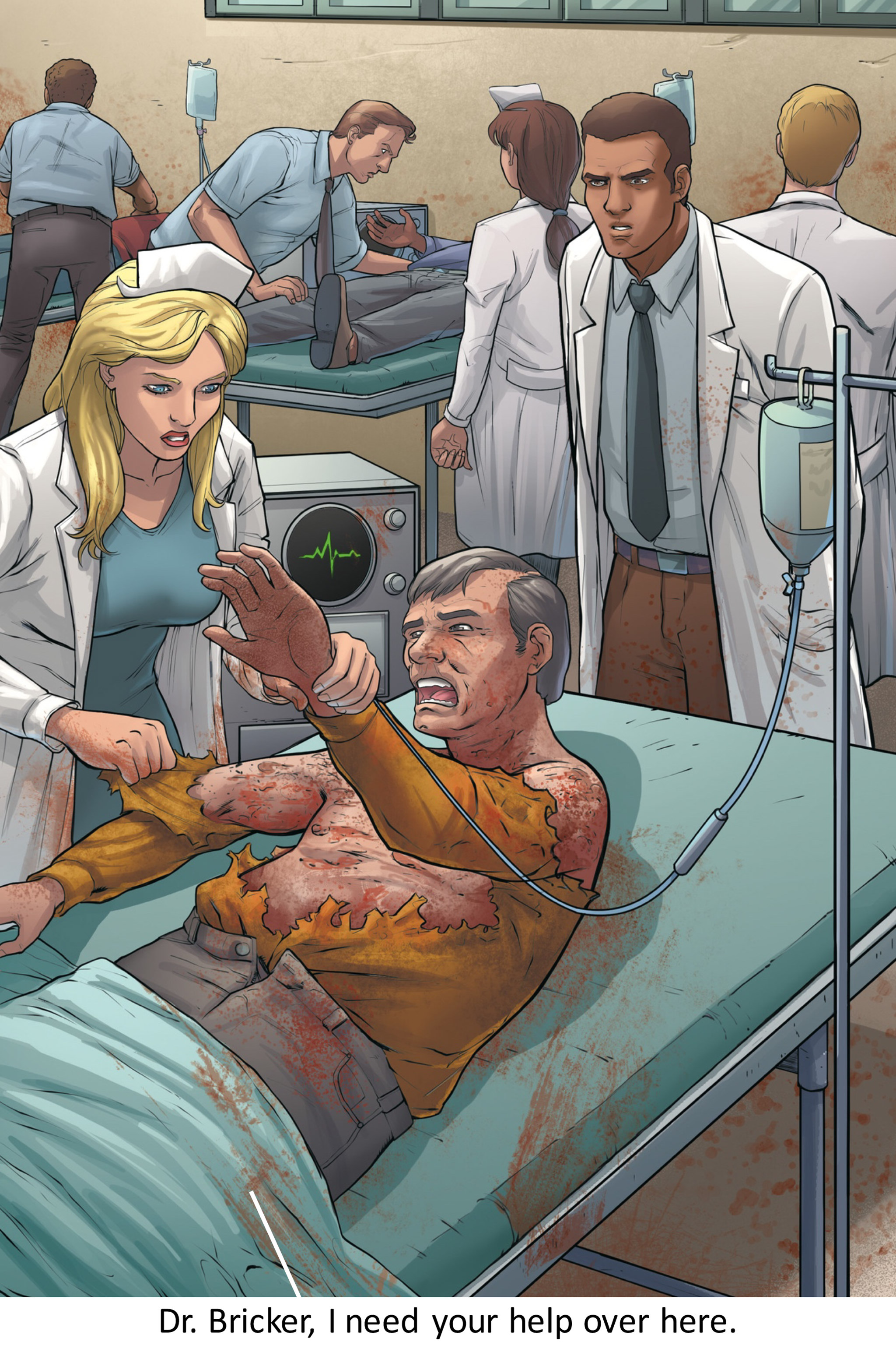 Read online Medic comic -  Issue #4 - 129