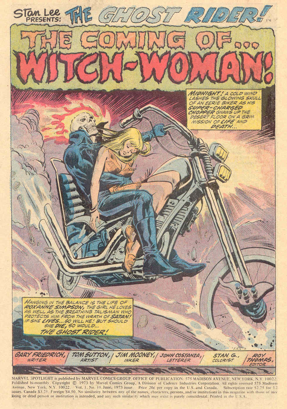Read online Marvel Spotlight (1971) comic -  Issue #10 - 2
