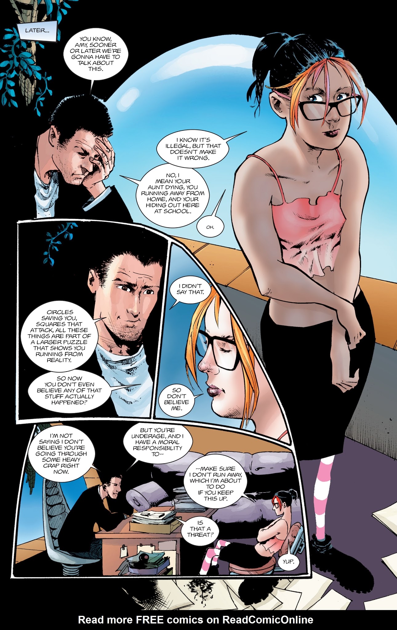 Read online Zero Girl comic -  Issue # _TPB - 31