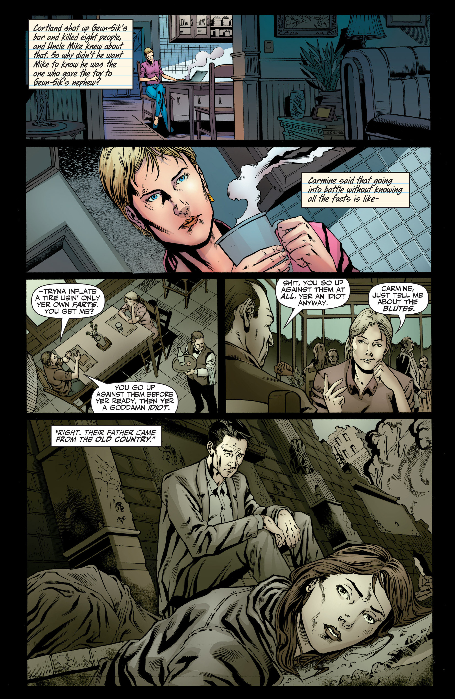 Read online Jennifer Blood: First Blood comic -  Issue #4 - 4