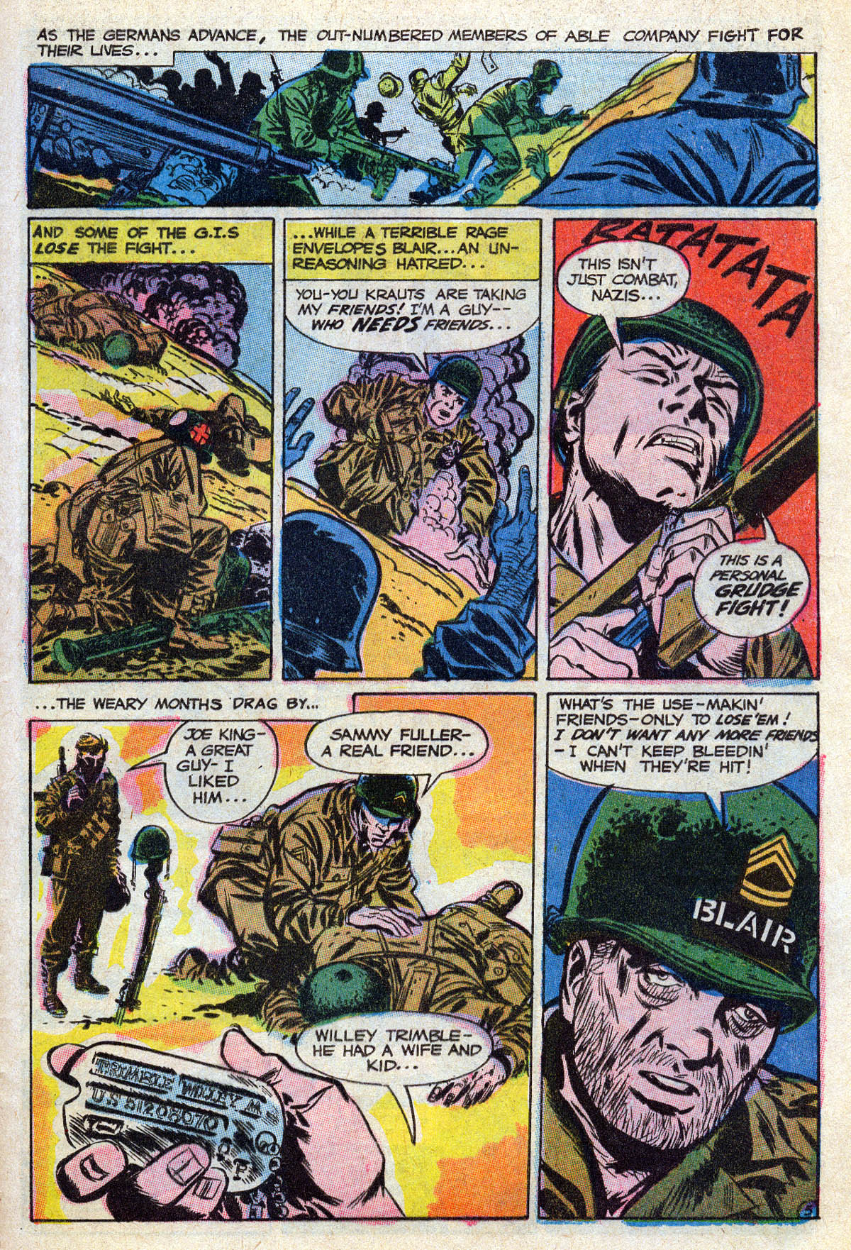 Read online Our Army at War (1952) comic -  Issue #195 - 28