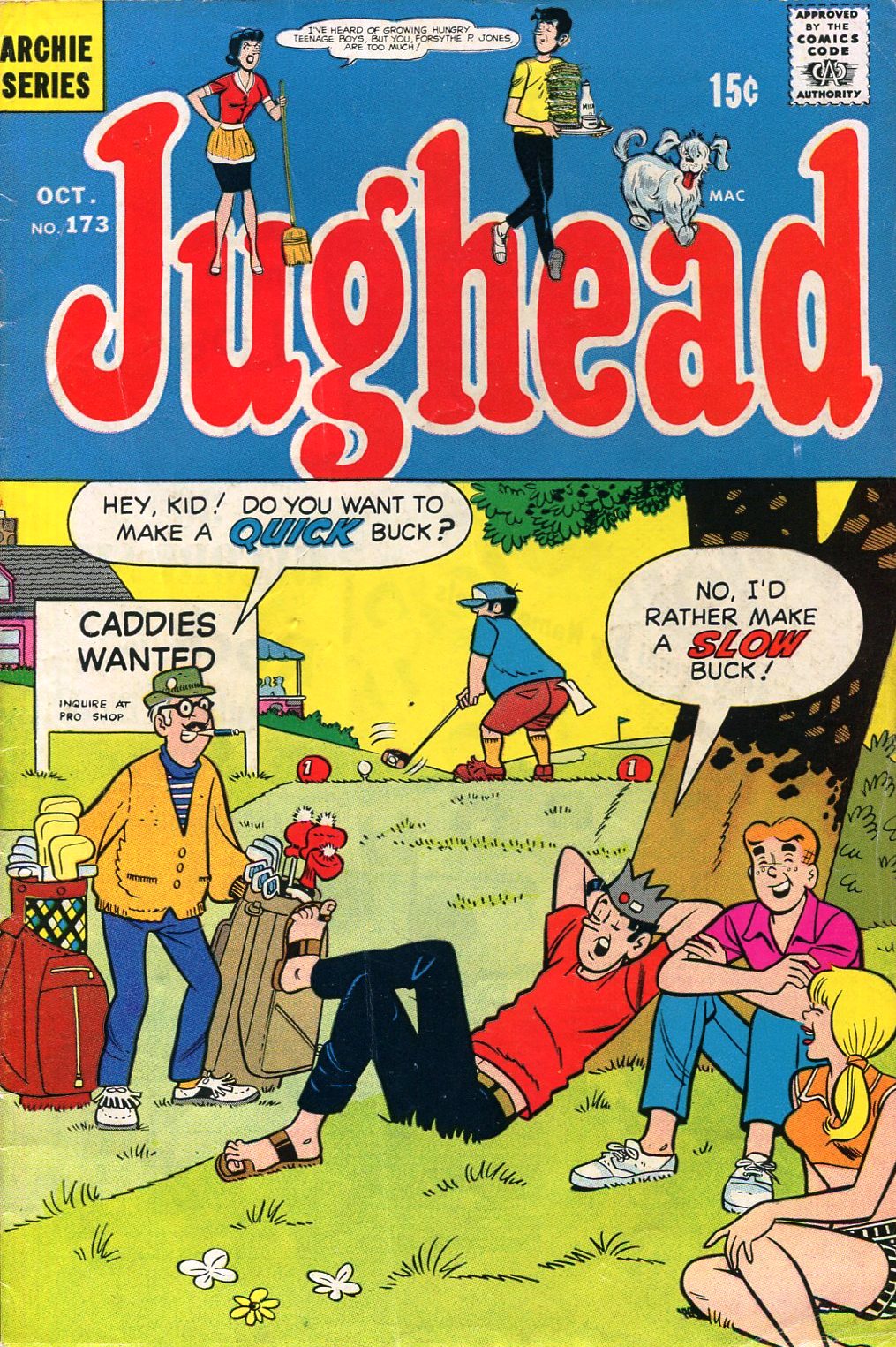 Read online Jughead (1965) comic -  Issue #173 - 1