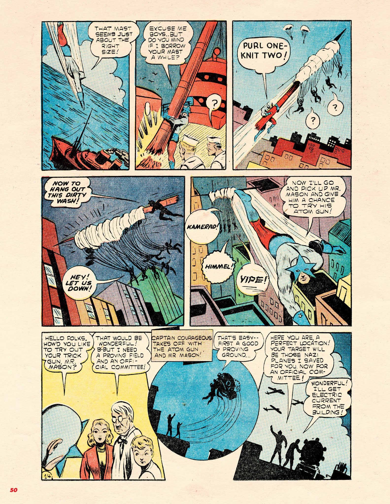 Read online Super Patriotic Heroes comic -  Issue # TPB (Part 1) - 52
