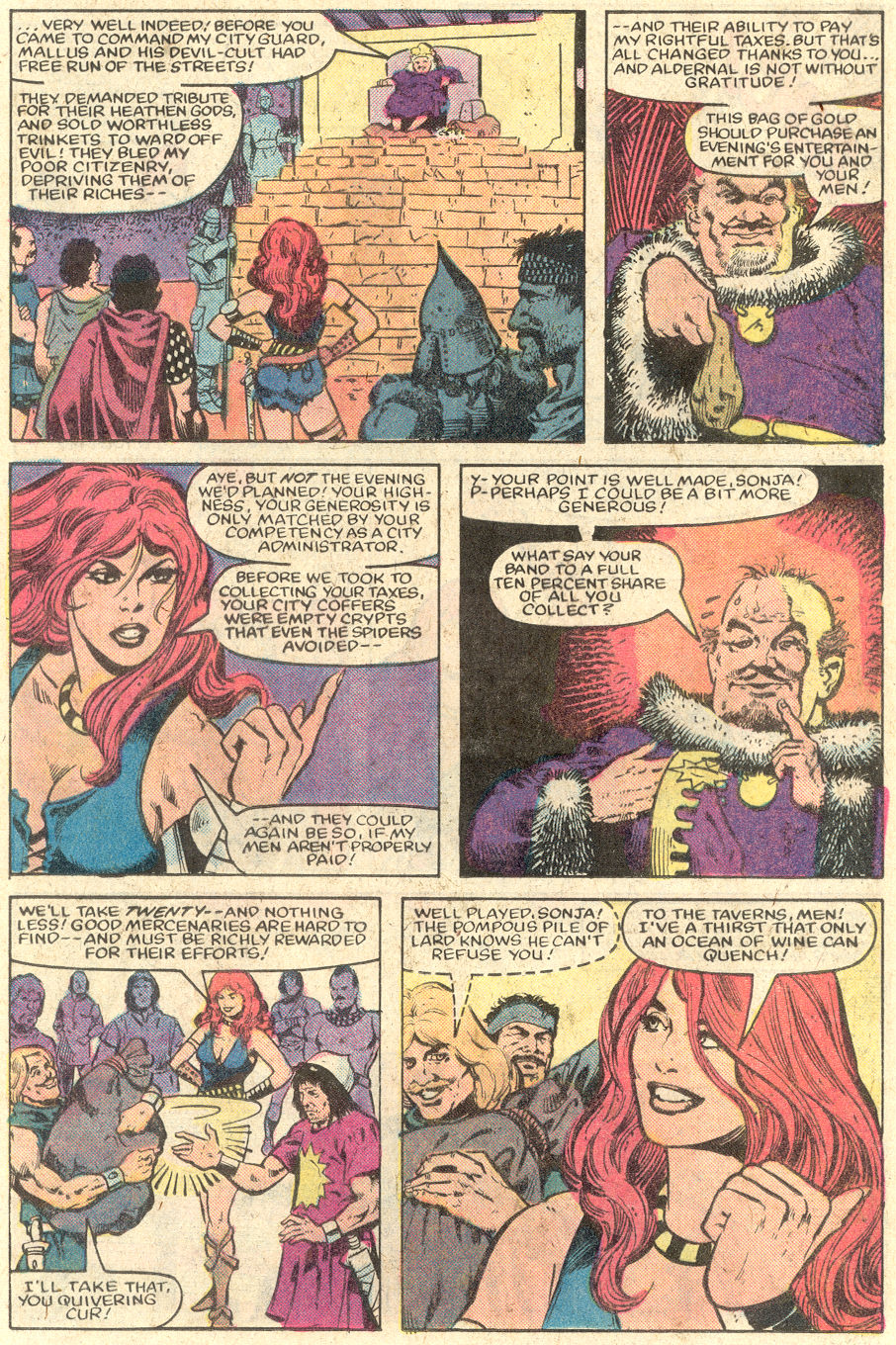 Read online Red Sonja (3rd Series) comic -  Issue #1 - 9