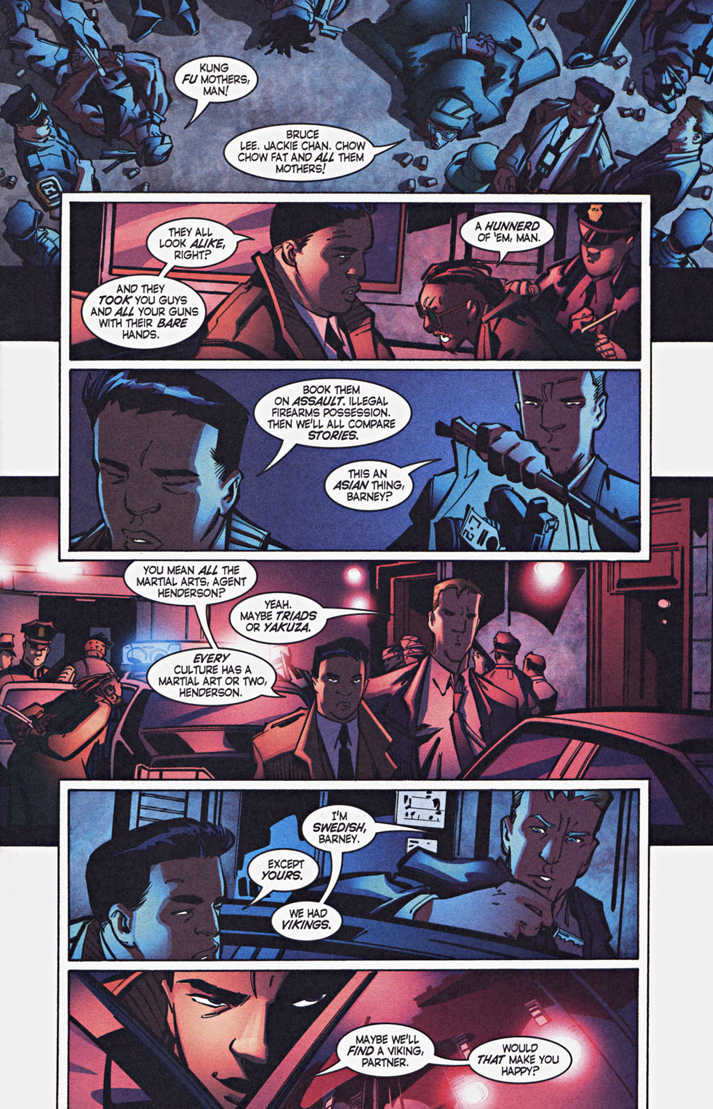 Read online Richard Dragon comic -  Issue #3 - 16
