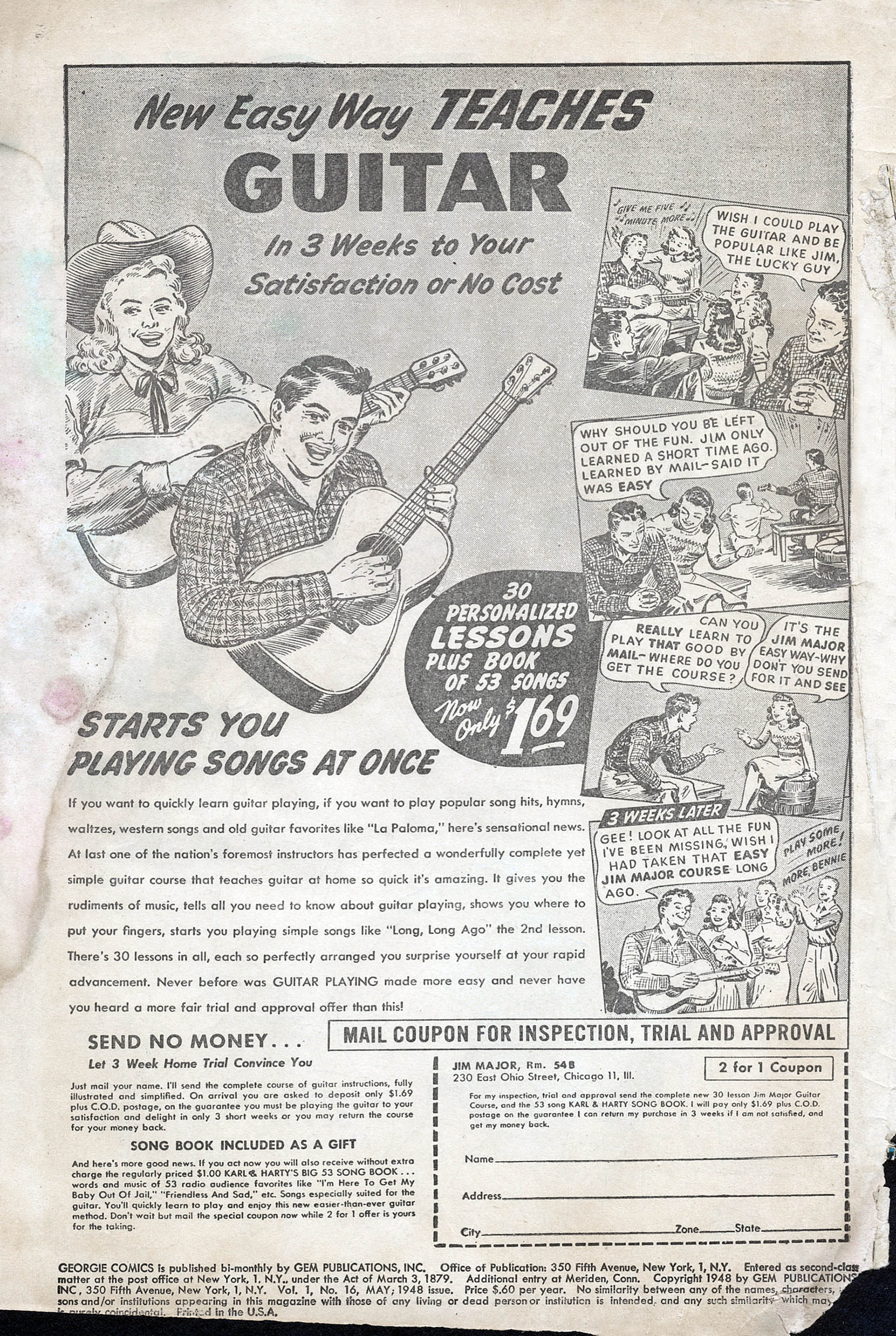 Read online Georgie Comics (1945) comic -  Issue #16 - 2