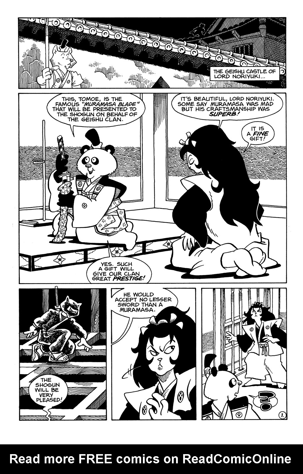 Read online Usagi Yojimbo (1987) comic -  Issue #12 - 3
