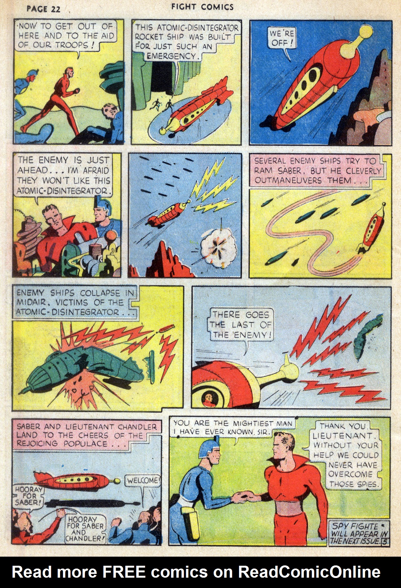 Read online Fight Comics comic -  Issue #4 - 24