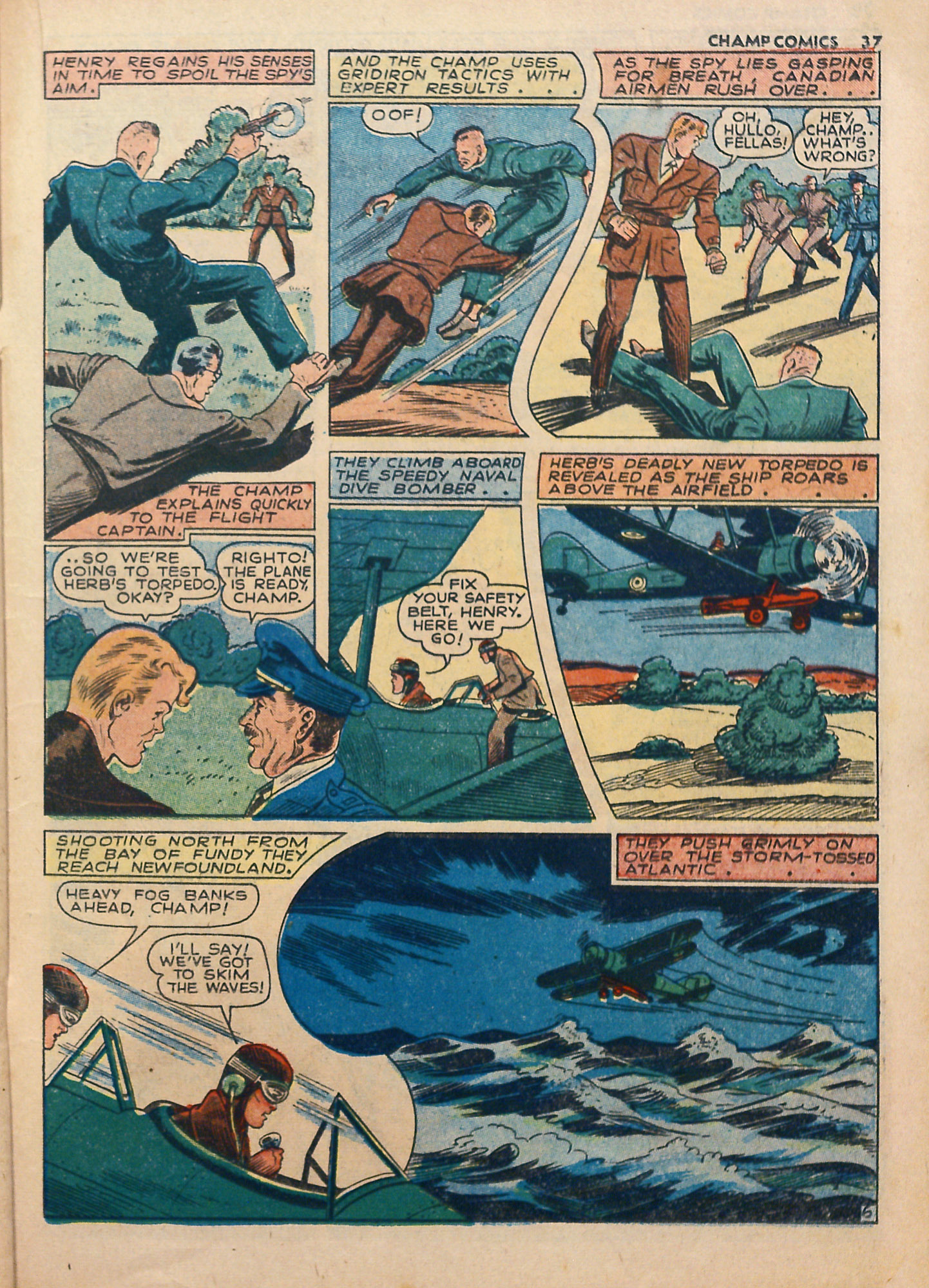 Read online Champ Comics comic -  Issue #16 - 39