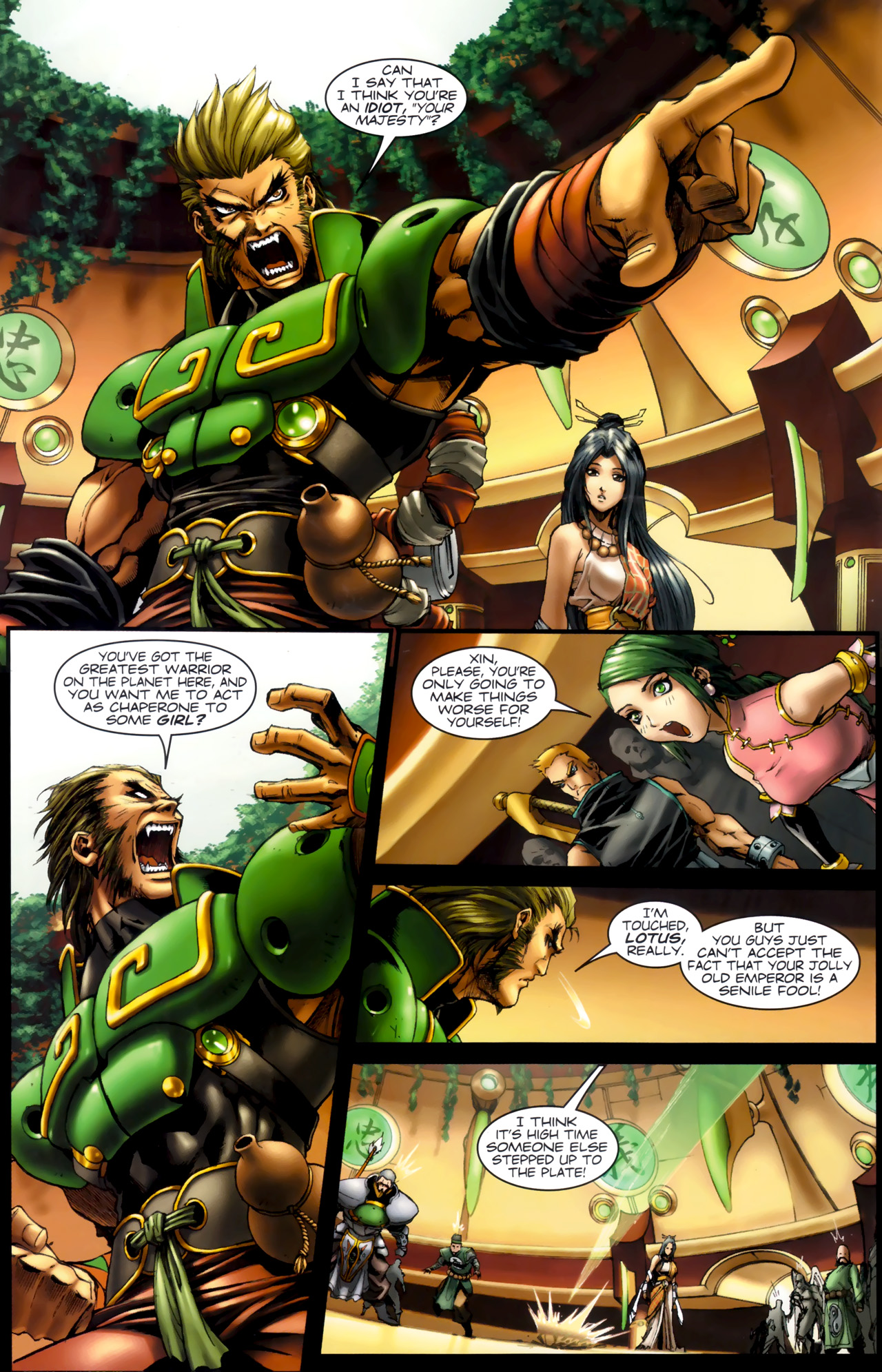 Read online Xin: Legend of the Monkey King comic -  Issue #3 - 9