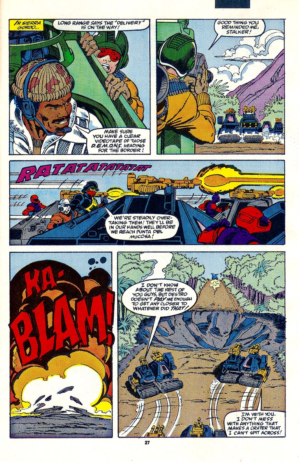 G.I. Joe: A Real American Hero issue 92 - Page 21
