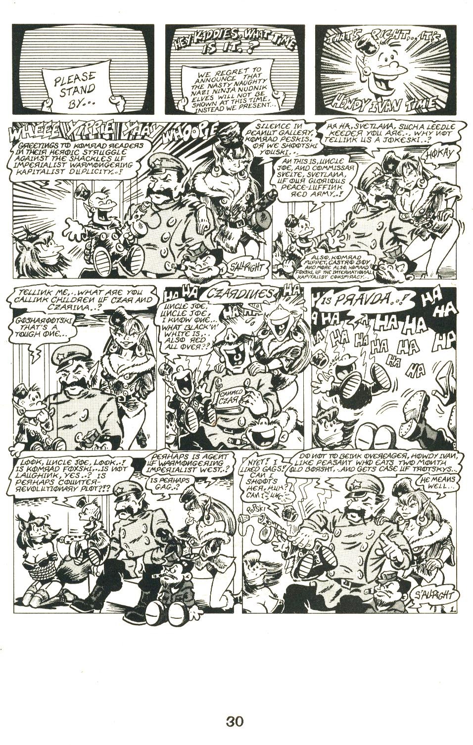 Read online Uncle Joe's Commie Book Featuring Cutey Bunny comic -  Issue # Full - 33