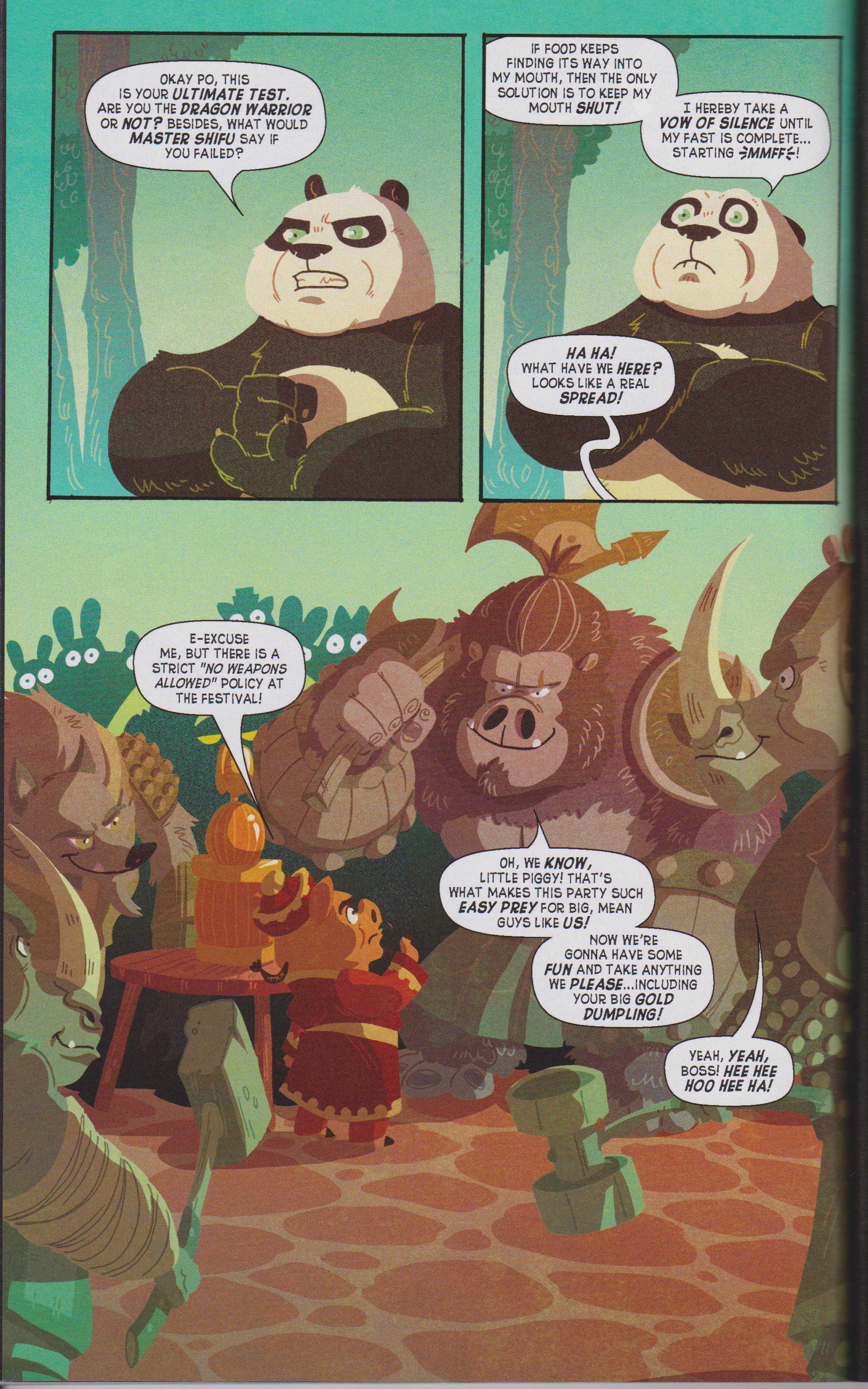 Read online Kung Fu Panda Everyone is Kung Fu Fighting comic -  Issue # TPB (Part 3) - 30