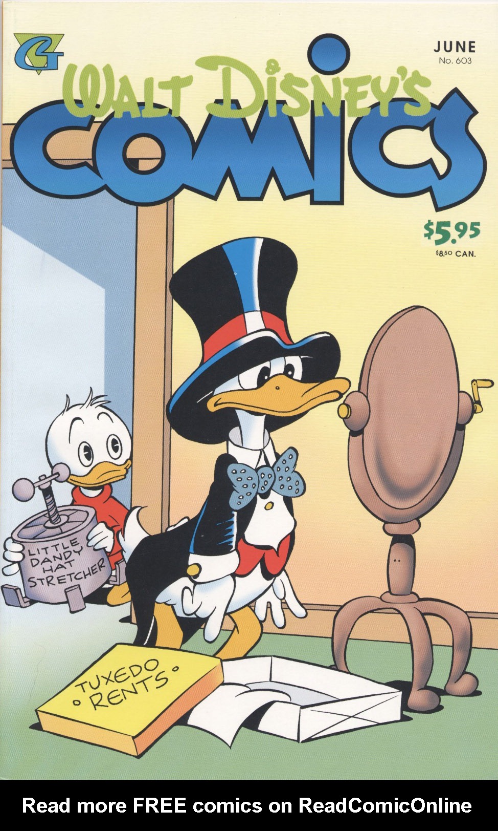 Read online Walt Disney's Comics and Stories comic -  Issue #603 - 1