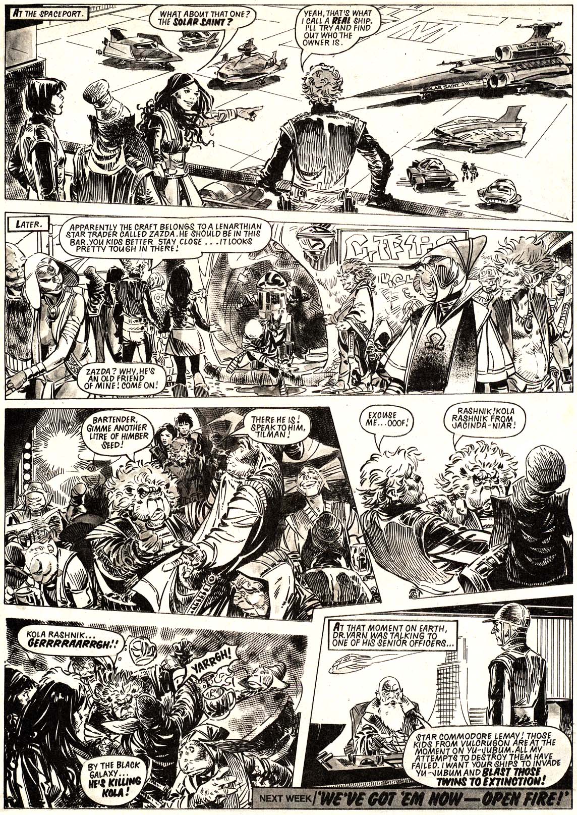 Read online Starlord comic -  Issue #6 - 7
