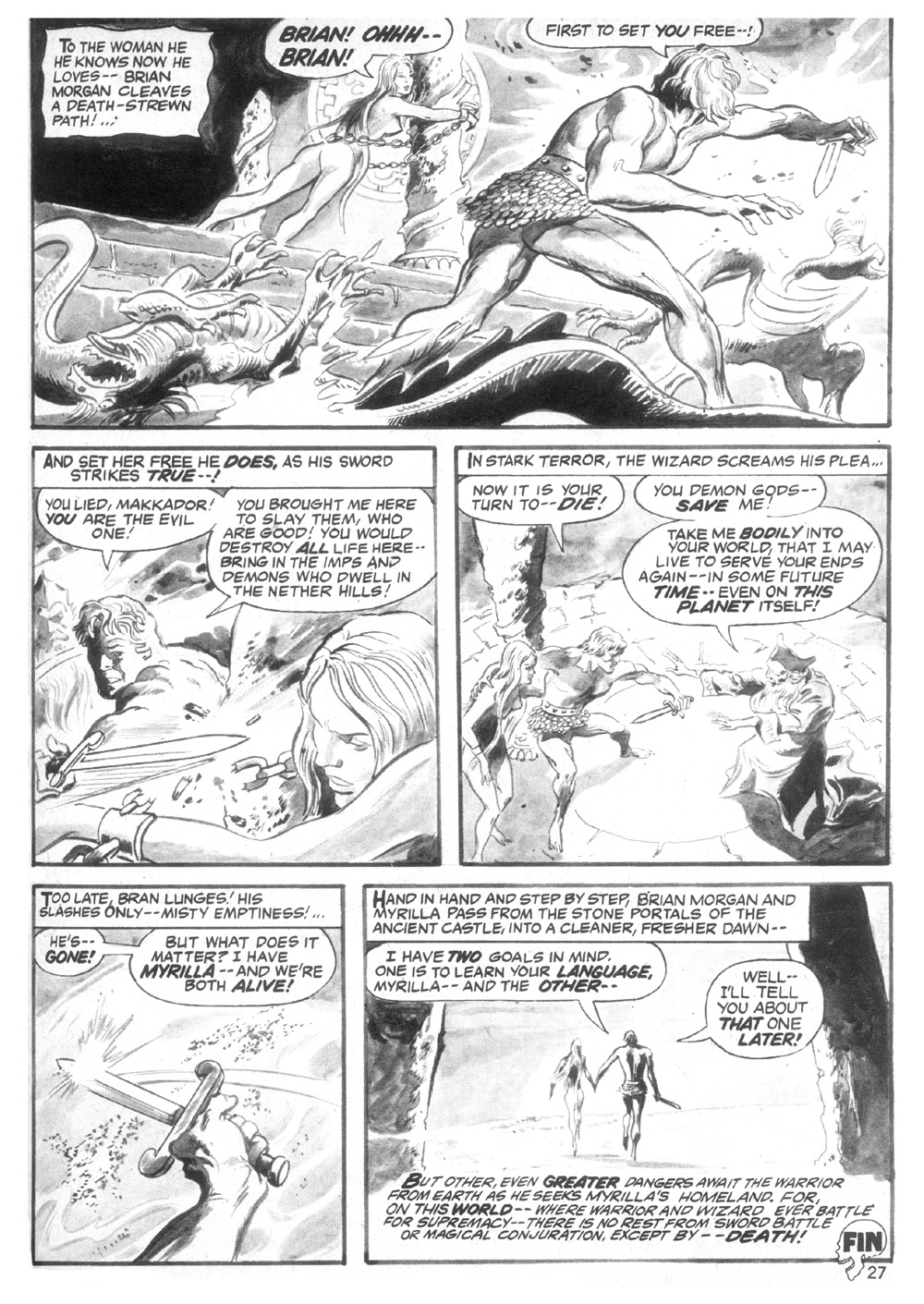 Read online Monsters Unleashed (1973) comic -  Issue # _Annual 1 - 28