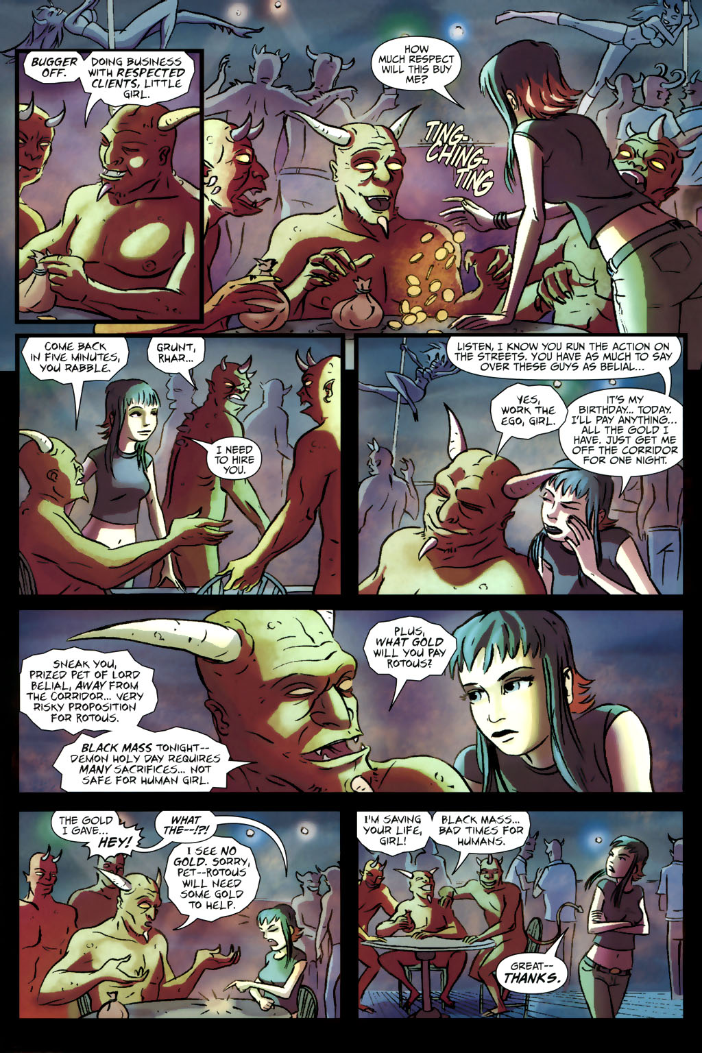 Read online Strange Girl comic -  Issue #7 - 5