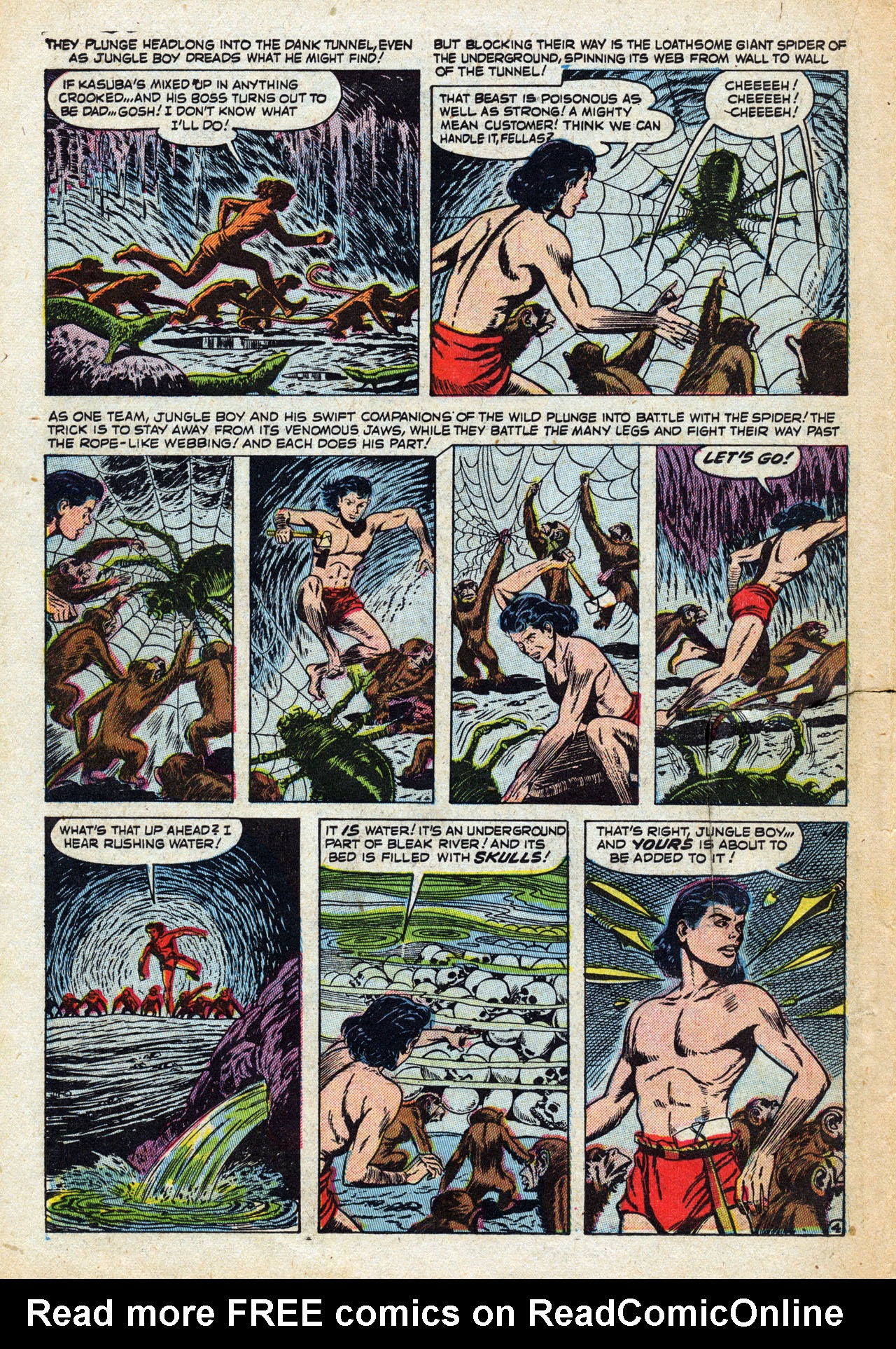 Read online Jungle Action (1954) comic -  Issue #1 - 22