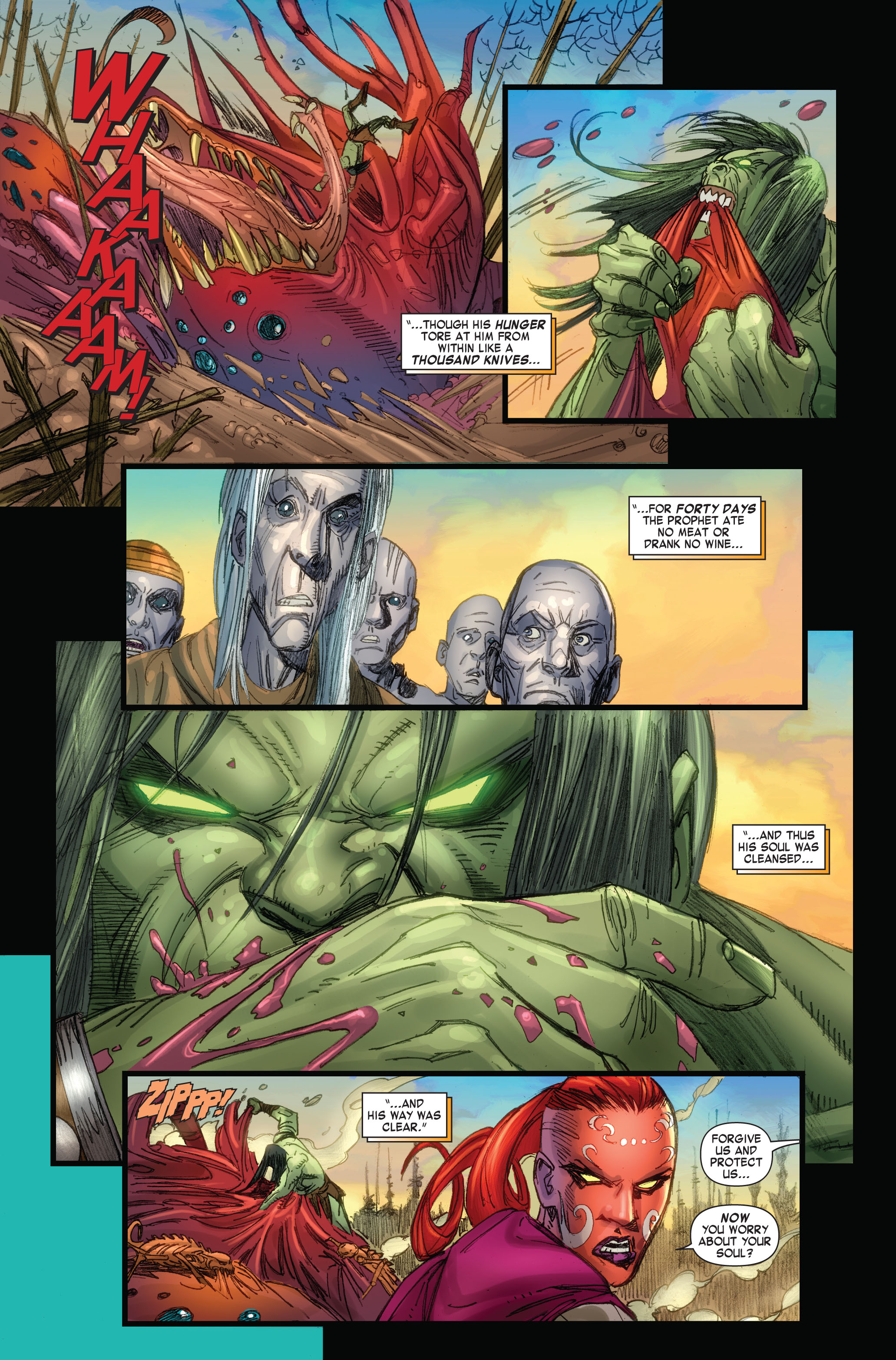 Read online Skaar: Son of Hulk comic -  Issue #4 - 9