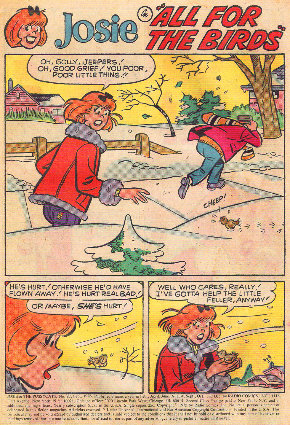 Read online She's Josie comic -  Issue #87 - 3