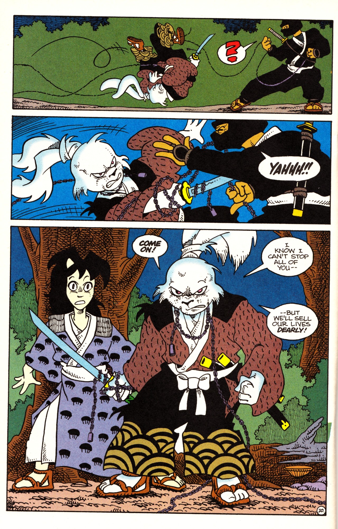 Usagi Yojimbo (1993) Issue #14 #14 - English 21