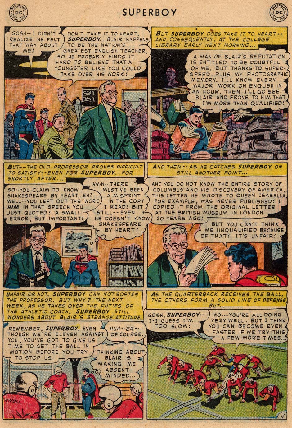 Read online Superboy (1949) comic -  Issue #23 - 16