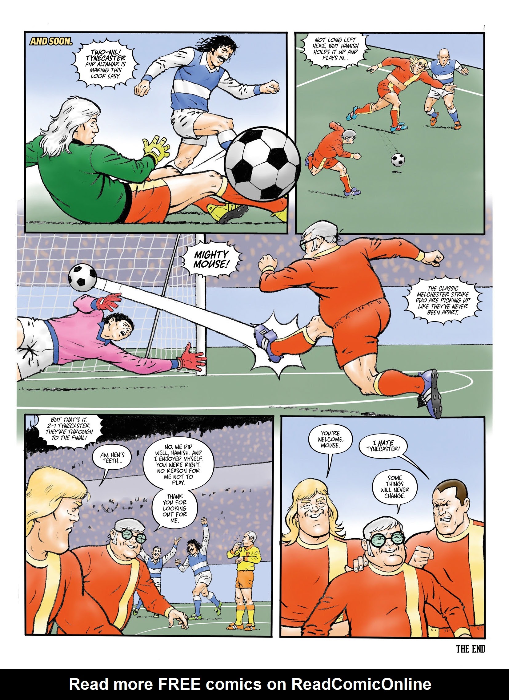 Read online Roy of the Rovers Summer Special 2020 comic -  Issue # Full - 49