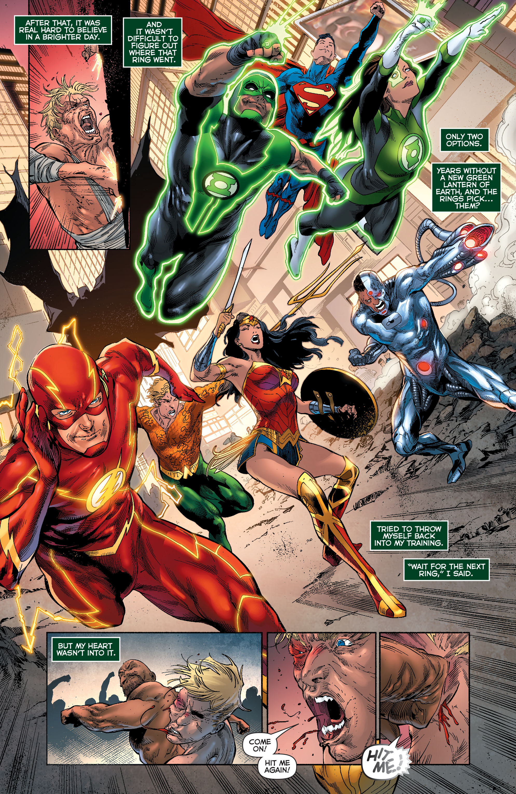 Read online Green Lanterns comic -  Issue #9 - 18