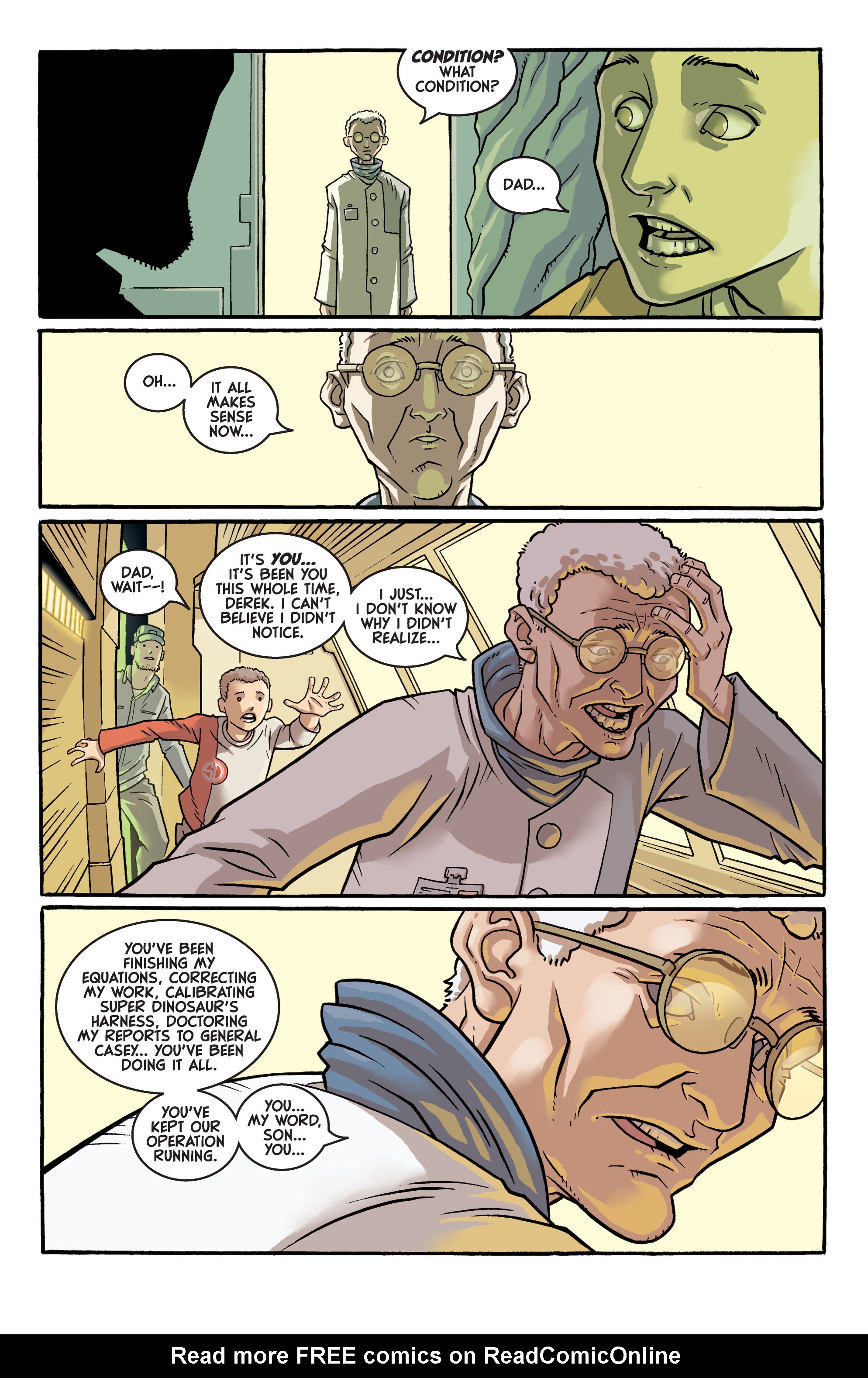 Read online Super Dinosaur (2011) comic -  Issue #1 - 28
