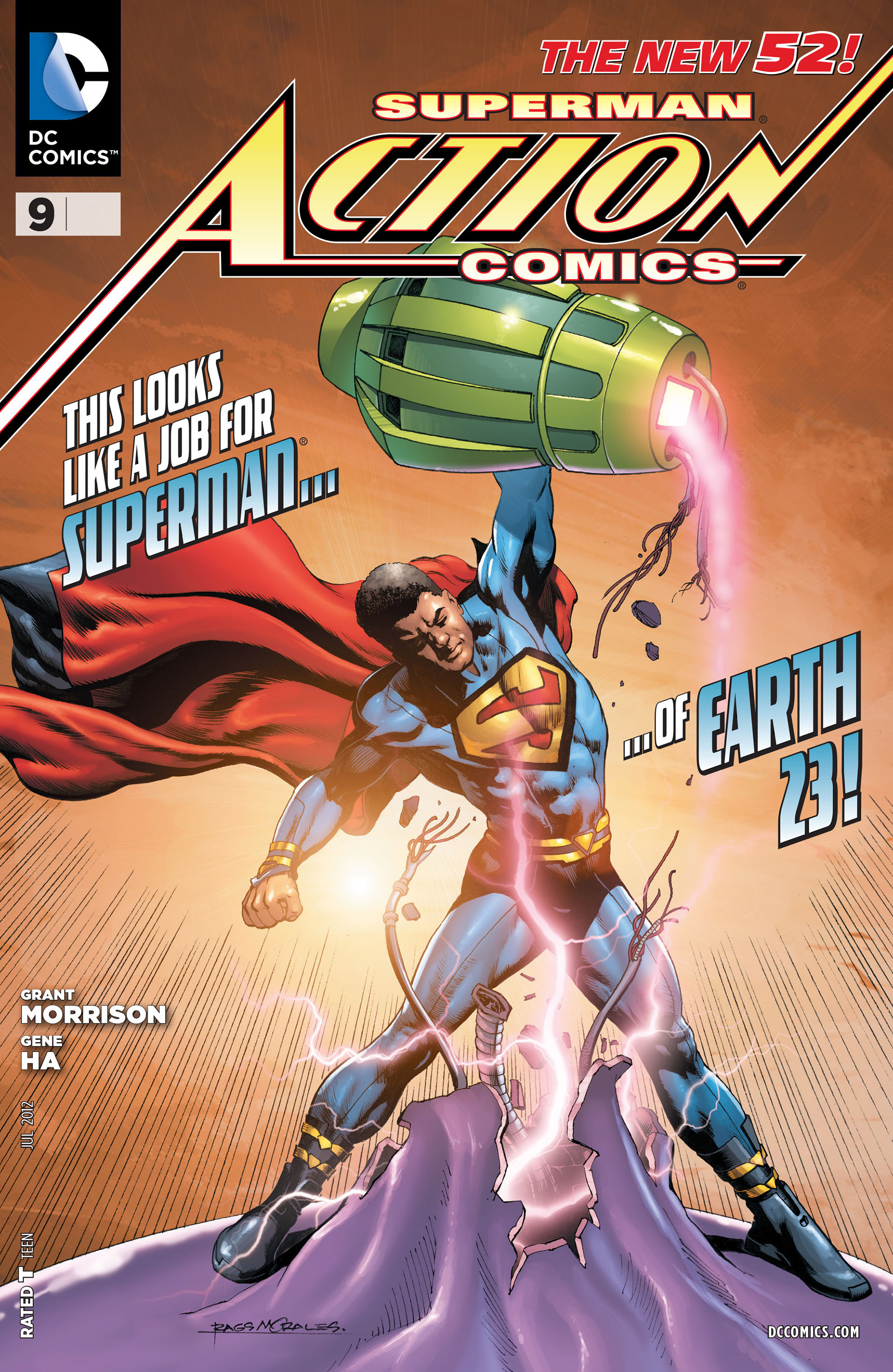 Read online Action Comics (2011) comic -  Issue #9 - 2