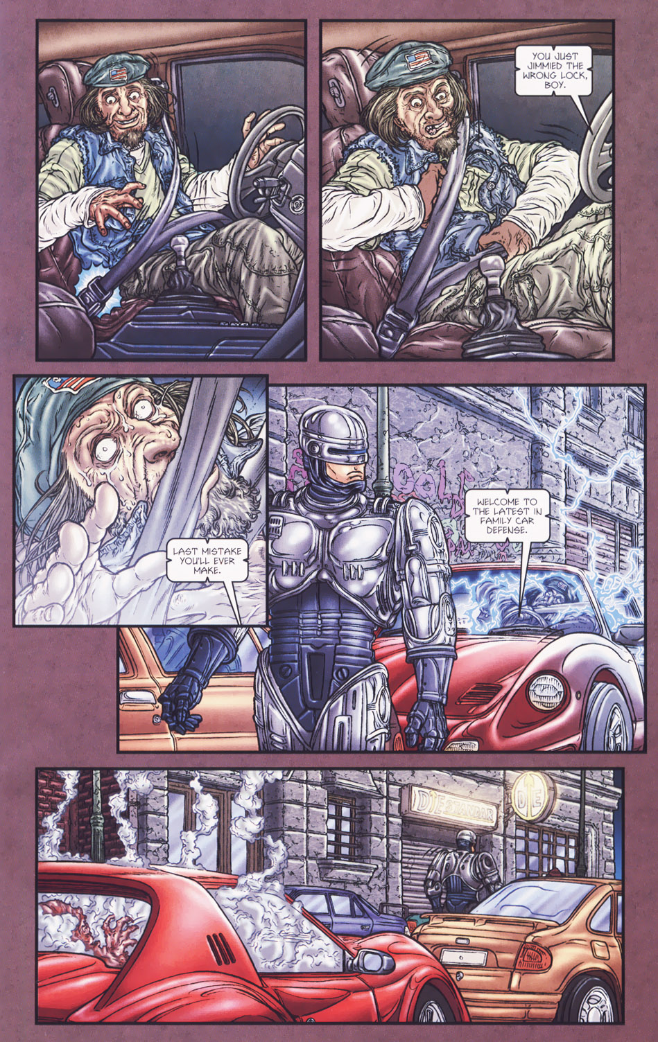 Read online Frank Miller's Robocop comic -  Issue #5 - 15