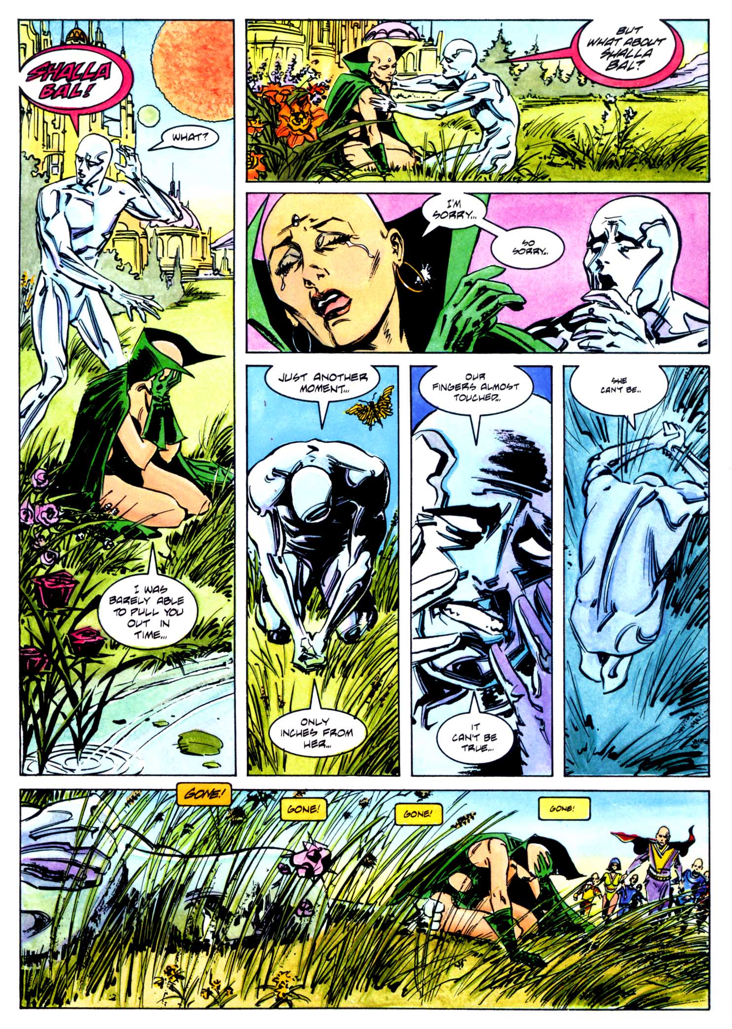 Read online Marvel Graphic Novel comic -  Issue #71 - Silver Surfer - Homecoming - 57