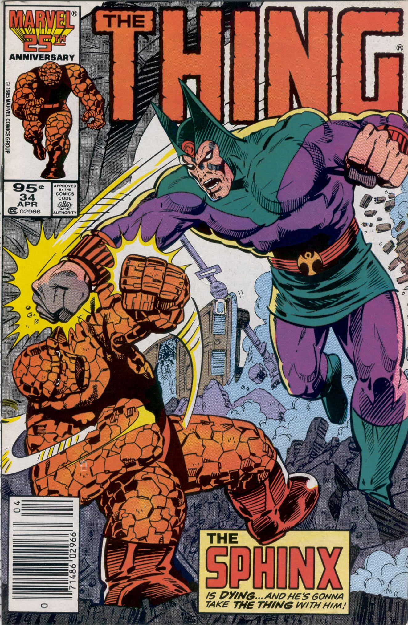 Read online The Thing comic -  Issue #34 - 1