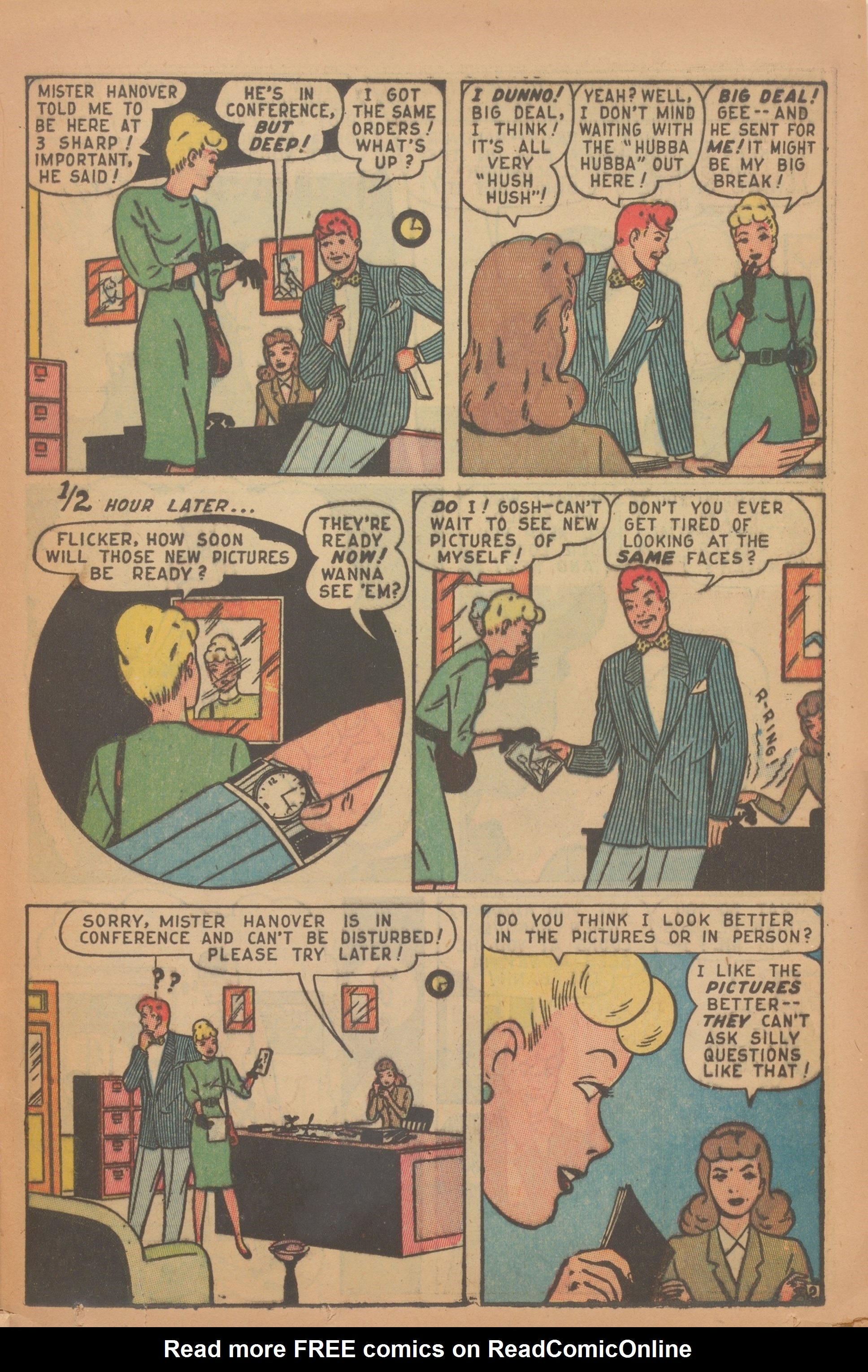 Read online Nellie The Nurse (1945) comic -  Issue #9 - 35