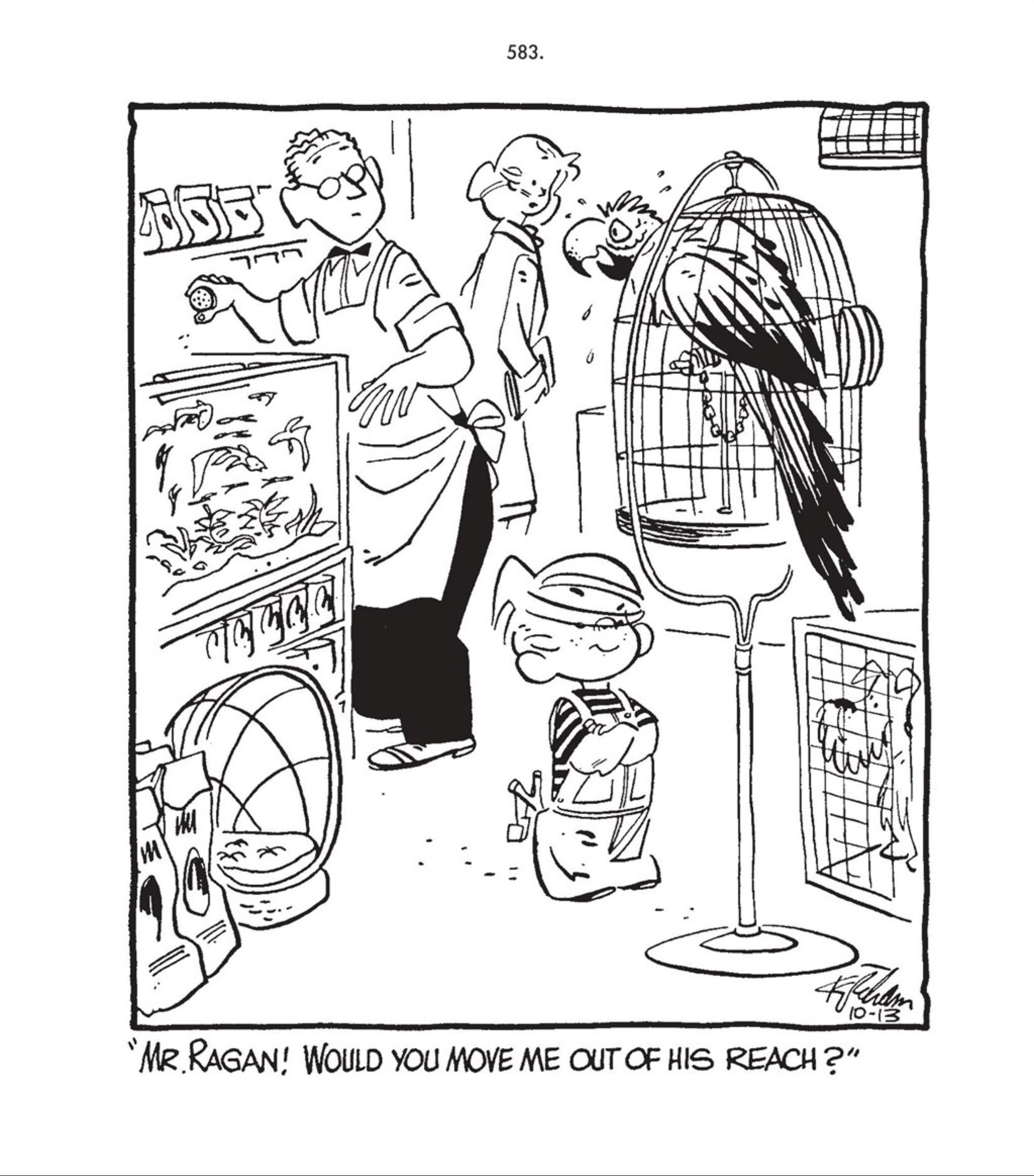 Read online Hank Ketcham's Complete Dennis the Menace comic -  Issue # TPB 2 (Part 7) - 9