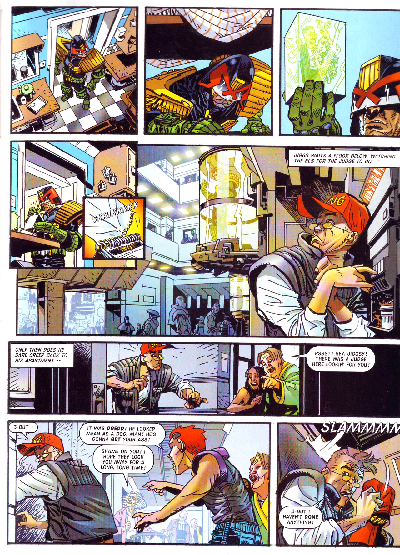 Read online Judge Dredd Megazine (vol. 3) comic -  Issue #64 - 7
