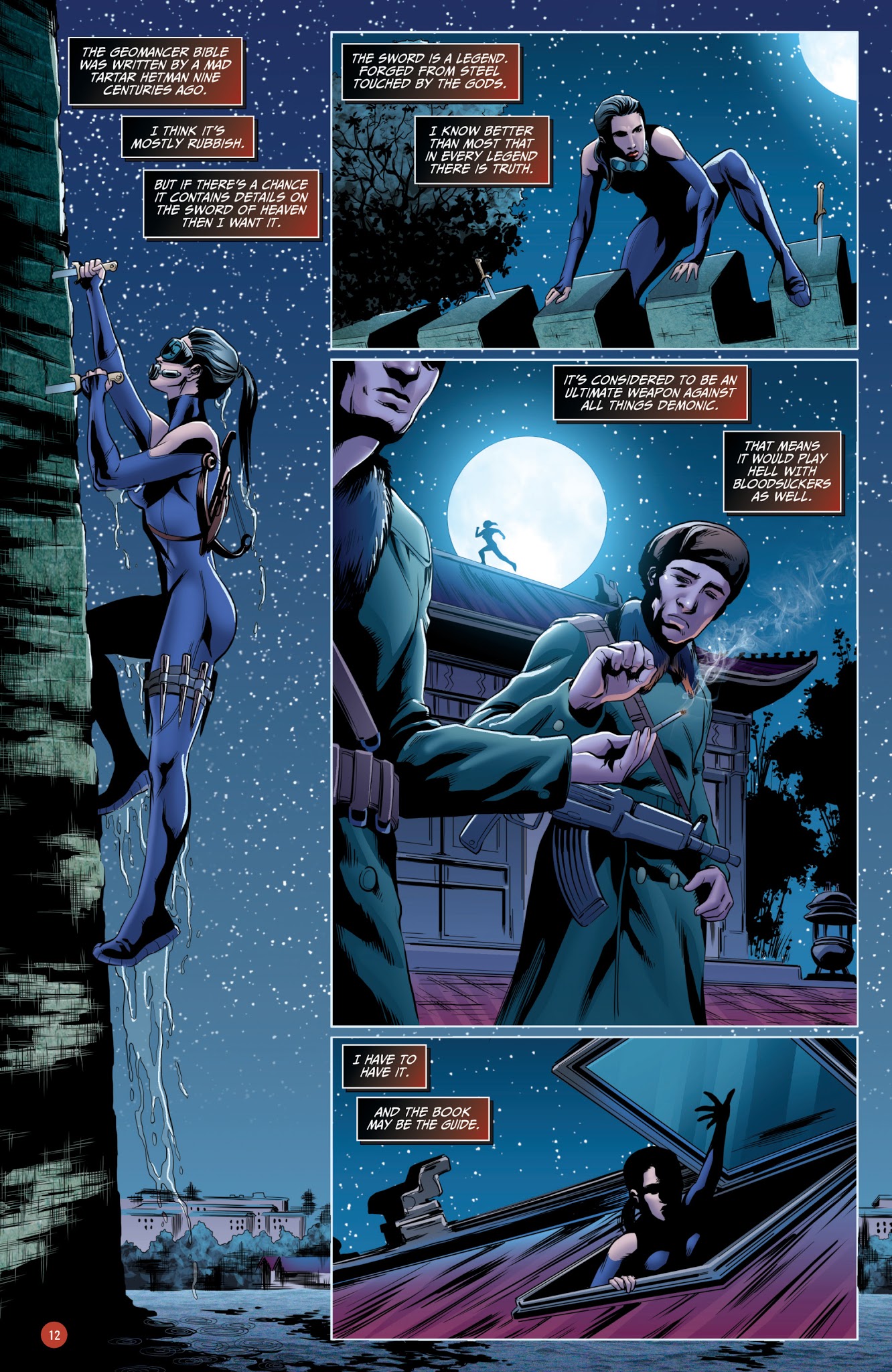 Read online Van Helsing vs. Werewolf comic -  Issue # _TPB 1 - 13