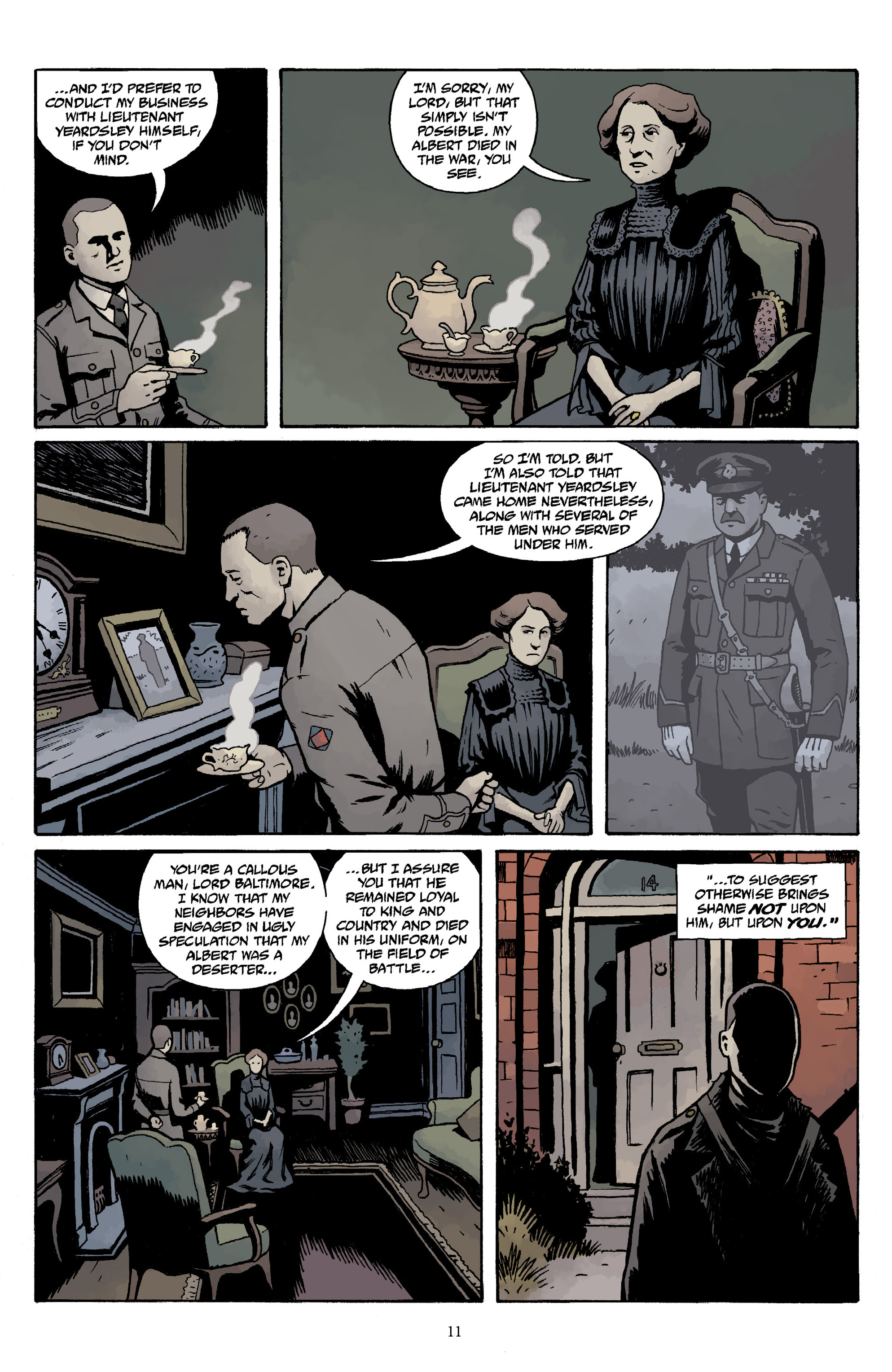 Read online Baltimore Volume 3: A Passing Stranger and Other Stories comic -  Issue # Full - 13