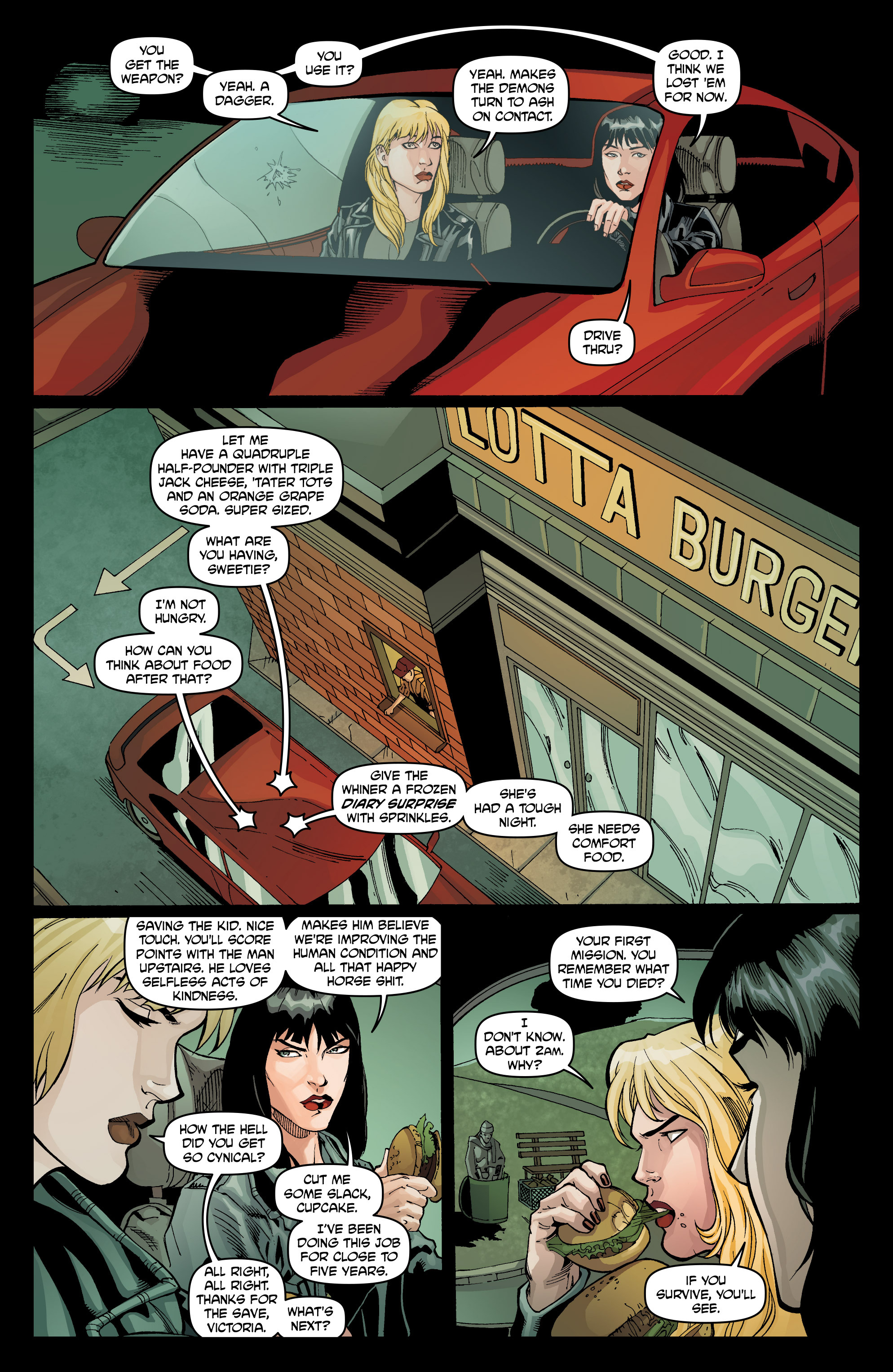 Read online UnHoly comic -  Issue #4 - 31