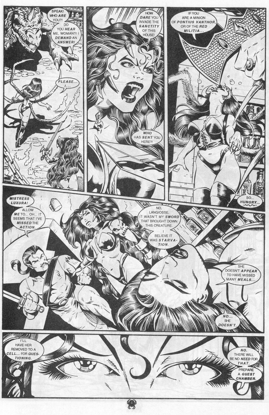 Read online Widow/Luxura: Blood Lust Alpha comic -  Issue # Full - 8