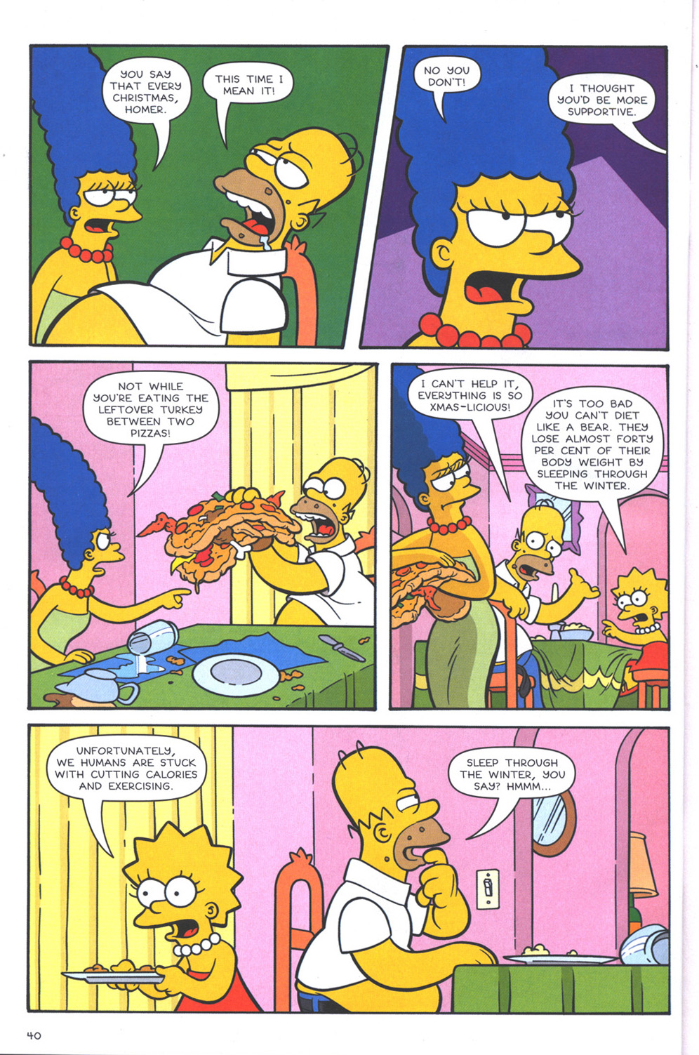 The Simpsons Winter Wingding issue 3 - Page 42