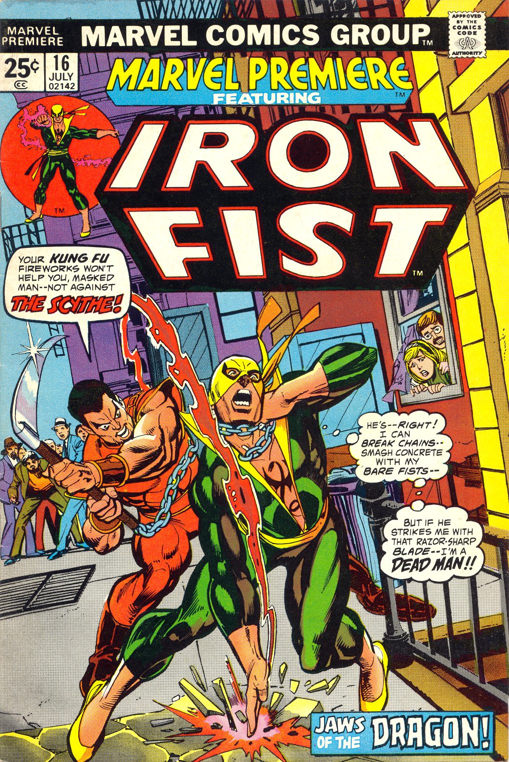 Read online Marvel Premiere comic -  Issue #16 - 1