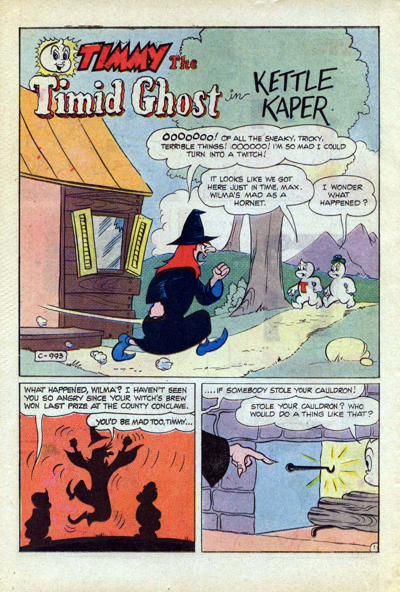 Read online Timmy the Timid Ghost comic -  Issue #17 - 26