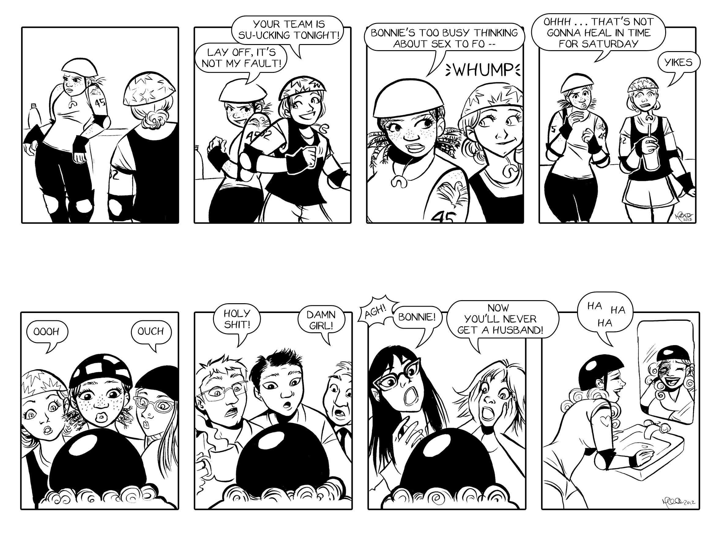 Read online Bonnie N. Collide, Nine to Five comic -  Issue #2 - 25